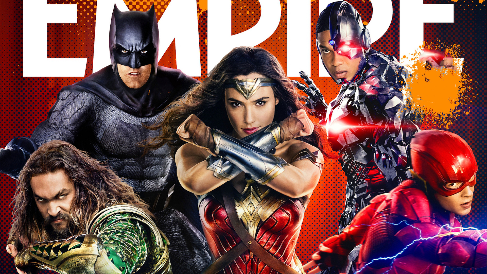 Wallpaper Justice league, empire magazine, cover