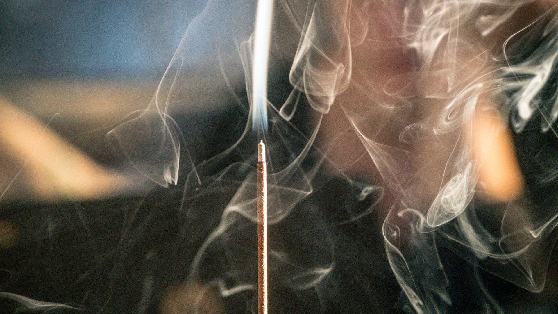 Wallpaper Incense, smoke