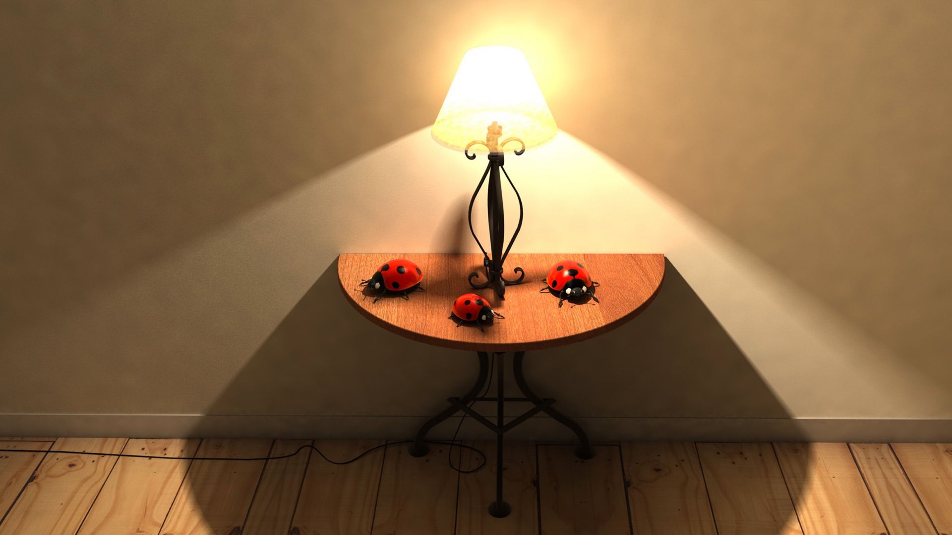 Wallpaper Table lamp, lights