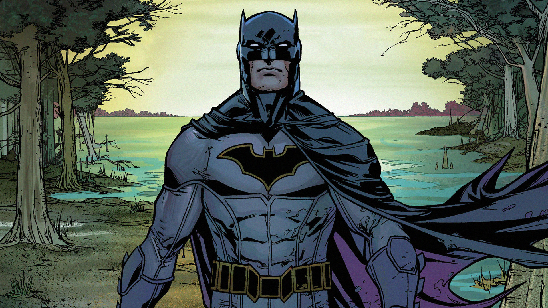 Wallpaper Confident batman, dc comics