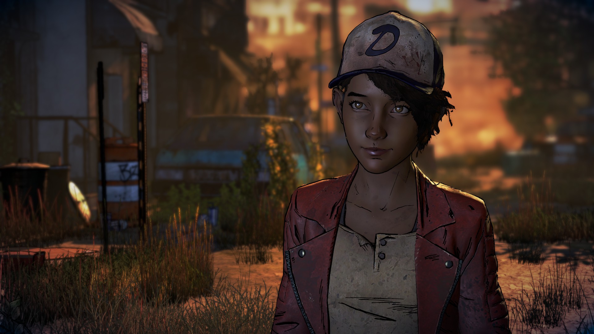 Wallpaper Clementine, The Walking Dead: A New Frontier, cap, video game