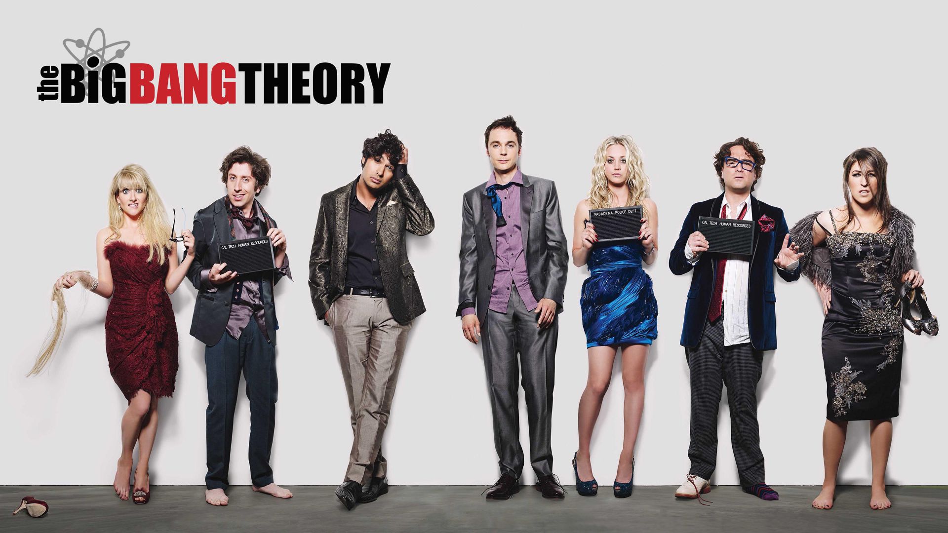 Wallpaper The Big Bang Theory, tv show, cast, 4k