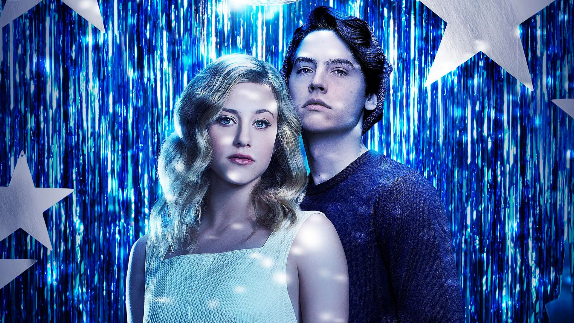 Wallpaper Riverdale, Lili Reinhart, actress, celebrity, actor, Cole Sprouse, tv series
