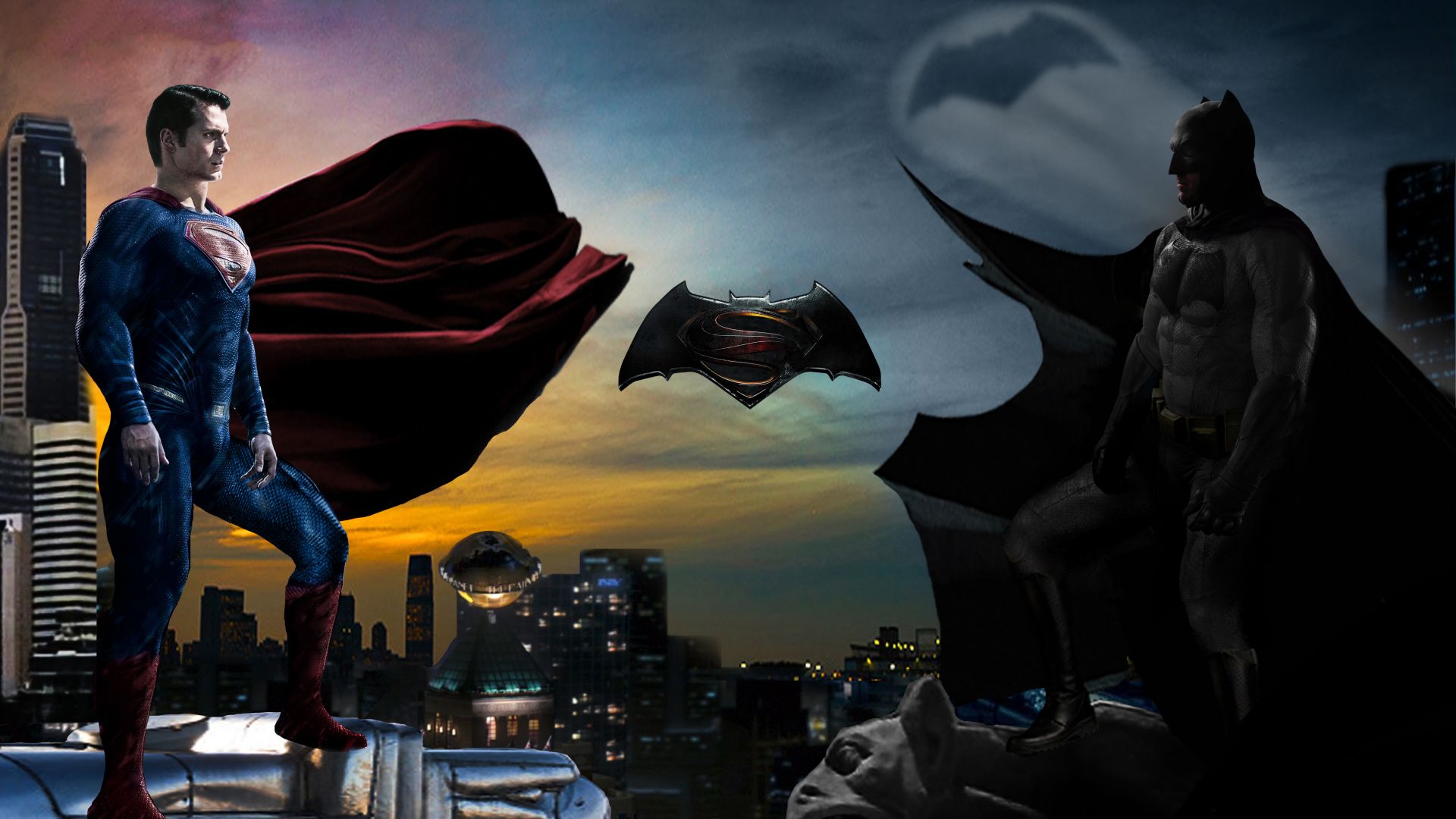 Wallpaper Batman vs superman, 5k, fan made, art