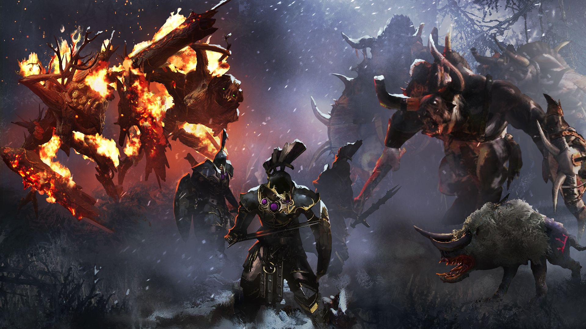 Wallpaper Total War: Warhammer, warrior, video game