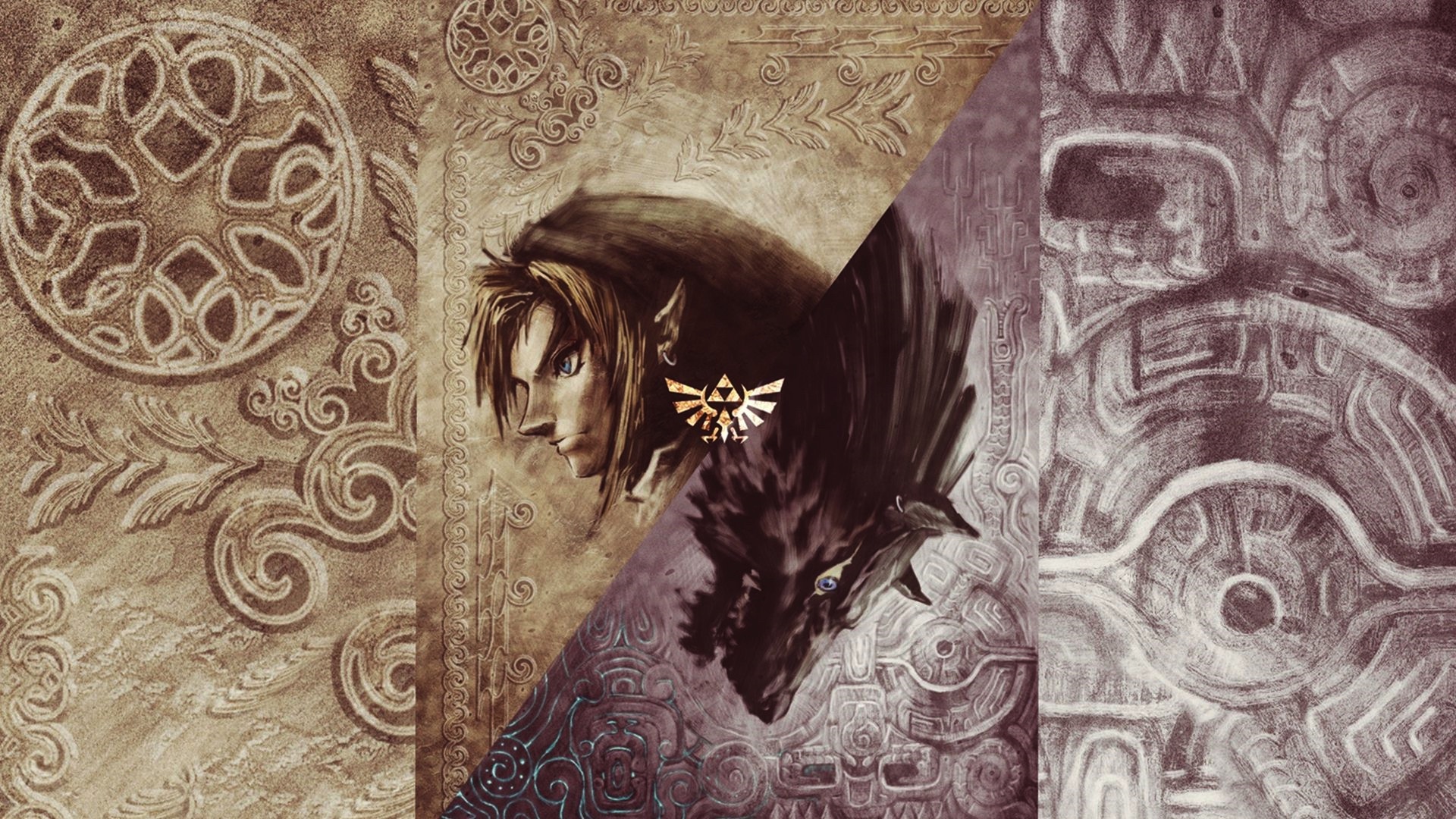 Wallpaper The Legend of Zelda: Twilight Princess, video game, artwork, link