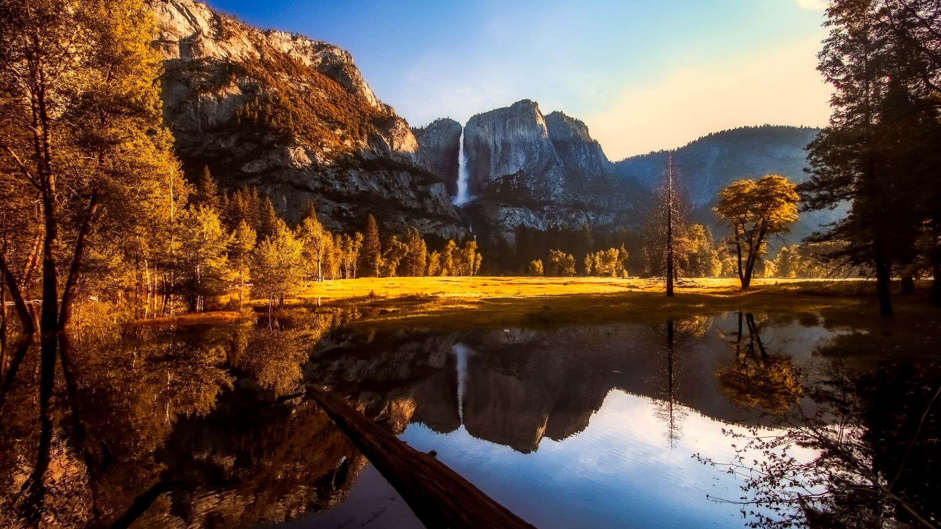 Wallpaper Yosemite, valley, Lake, national park