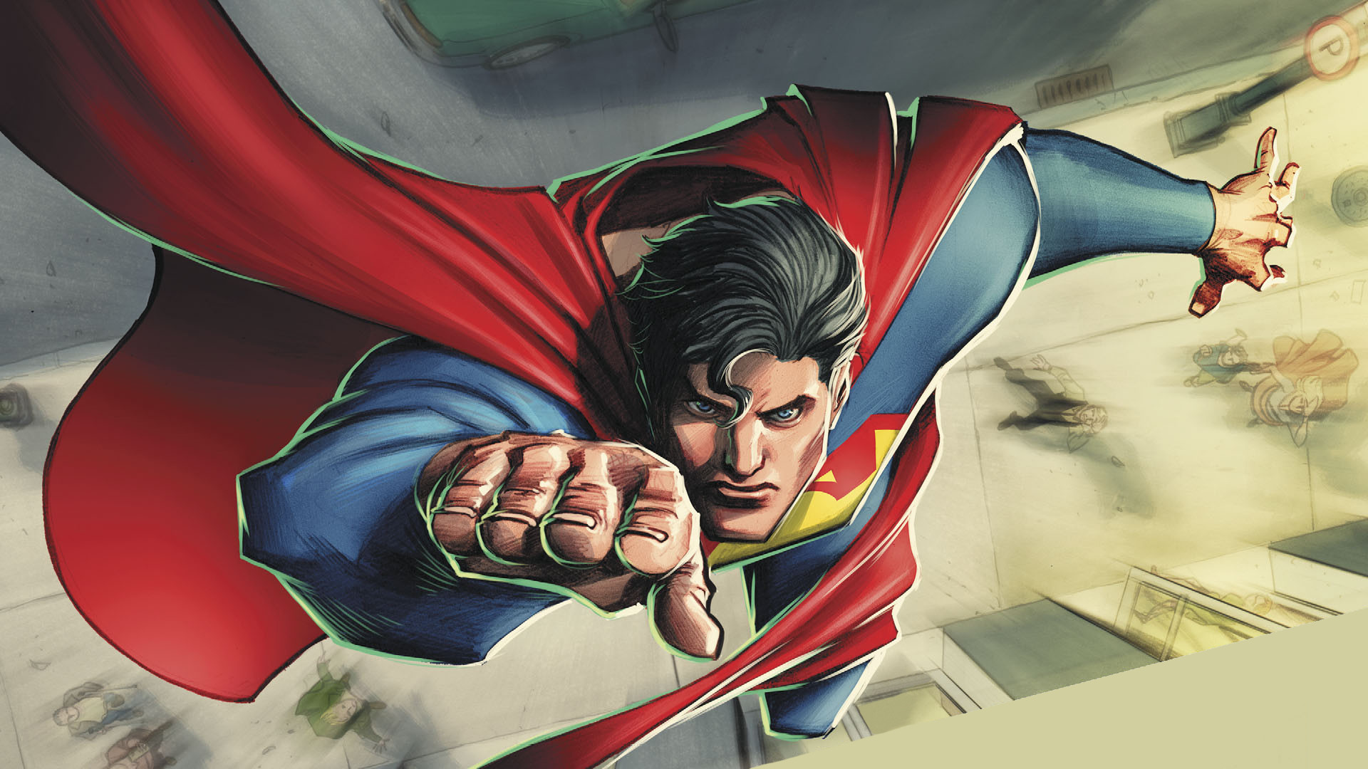Wallpaper Comics, superman, flight