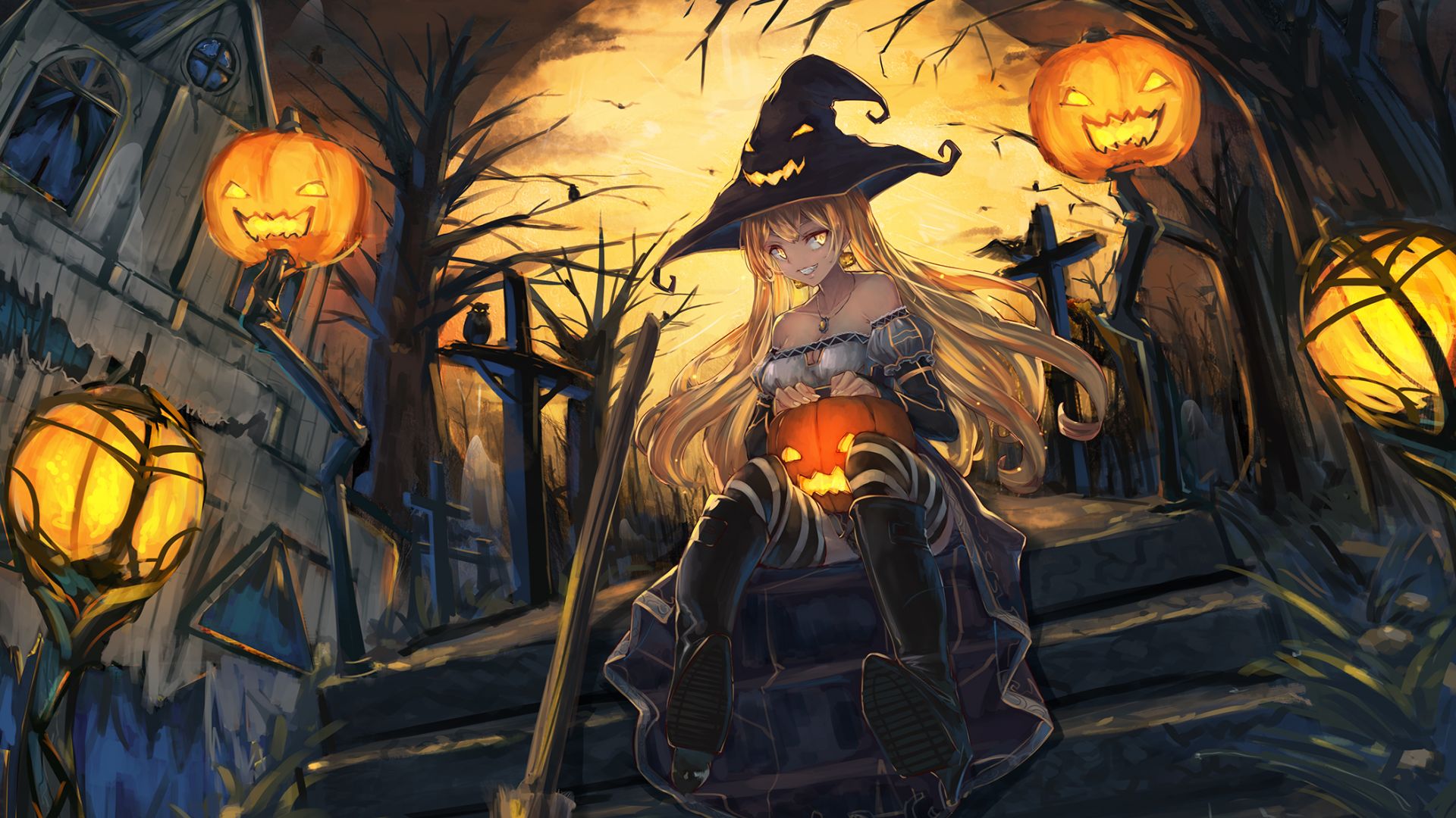 Anime Girl The Last Witch HD Anime 4k Wallpapers Images Backgrounds  Photos and Pictures