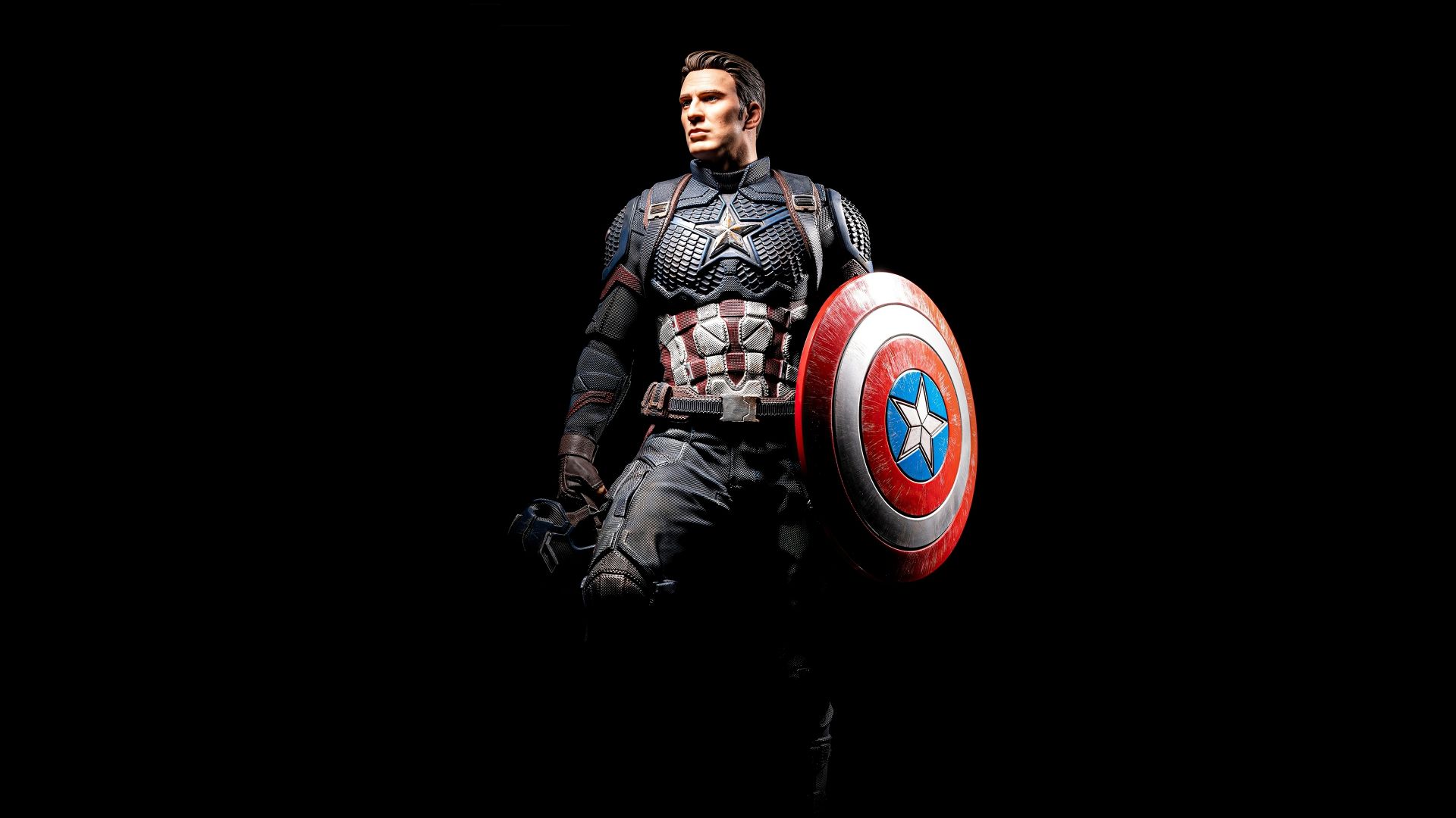 Wallpaper Captain America, First Avenger, toy art