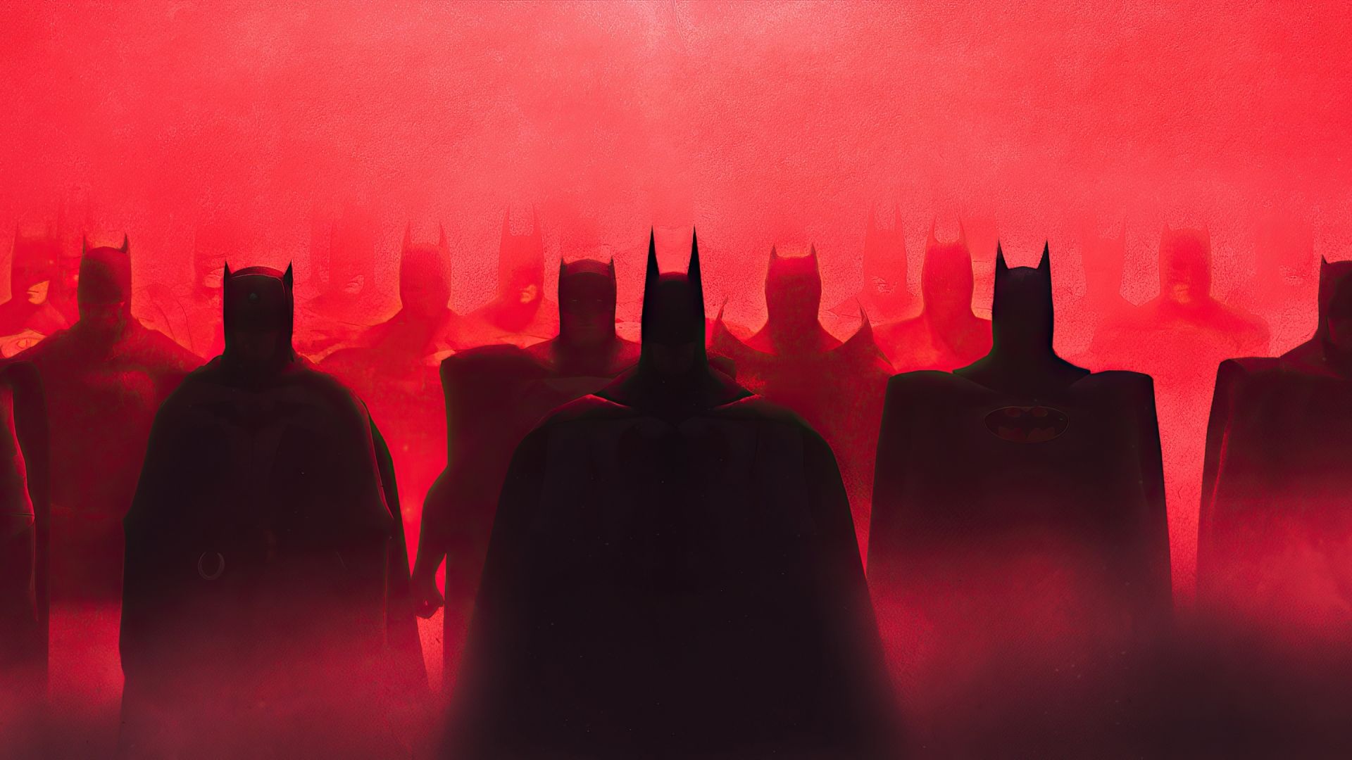 Wallpaper Batman Mafia, artwork, silhouette