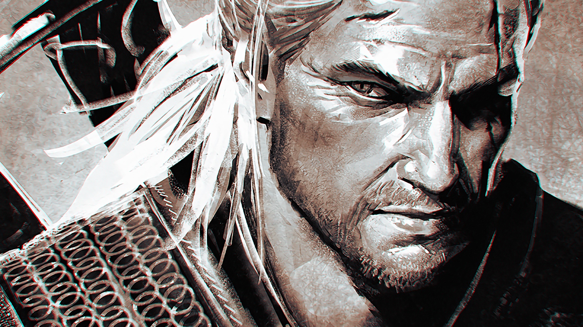 Wallpaper The witcher, rivia, warrior, face