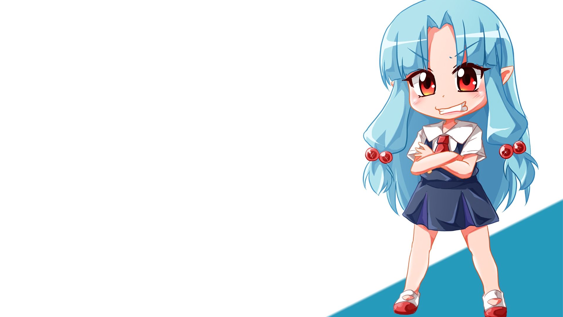 Wallpaper Tsugumomo, anime, angry anime girl