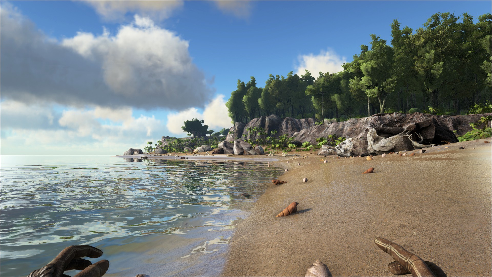 Desktop Wallpaper Beach Sunset From Ark: Survival Evolved Video Game, Hd  Image, Picture, Background, Fku5yy