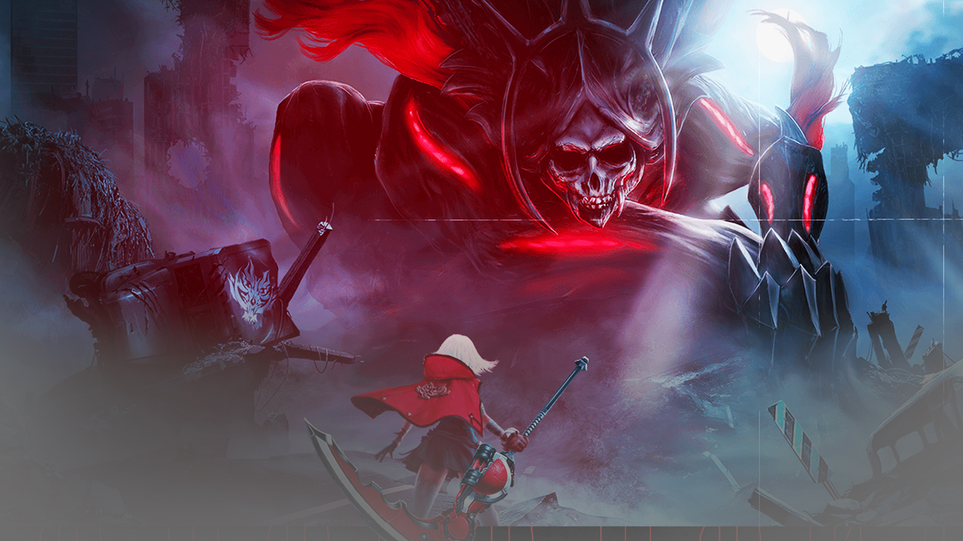 Wallpaper God Eater 2 Rage Burst video game, death, reaper