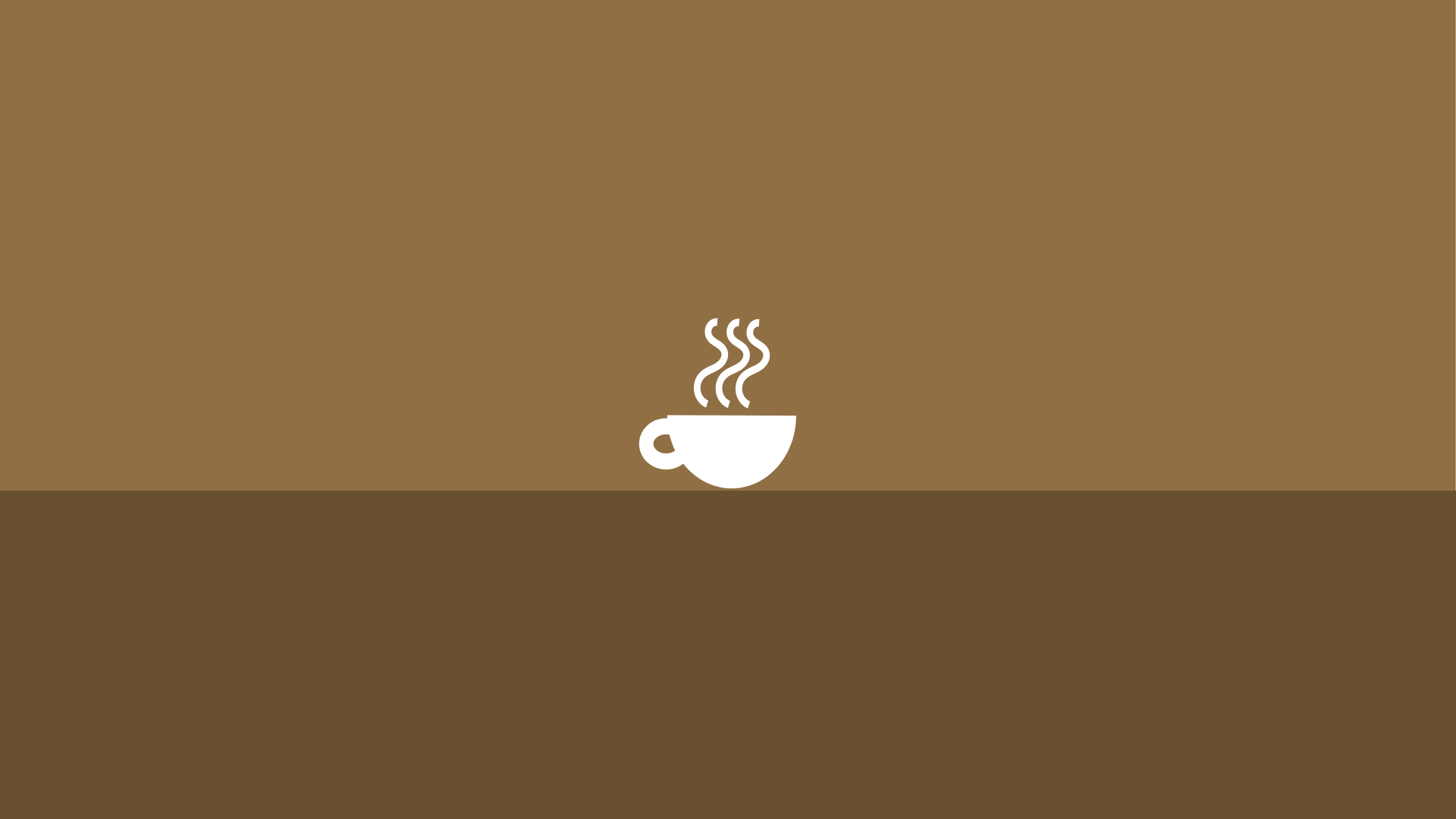 Wallpaper Coffee cup, minimal