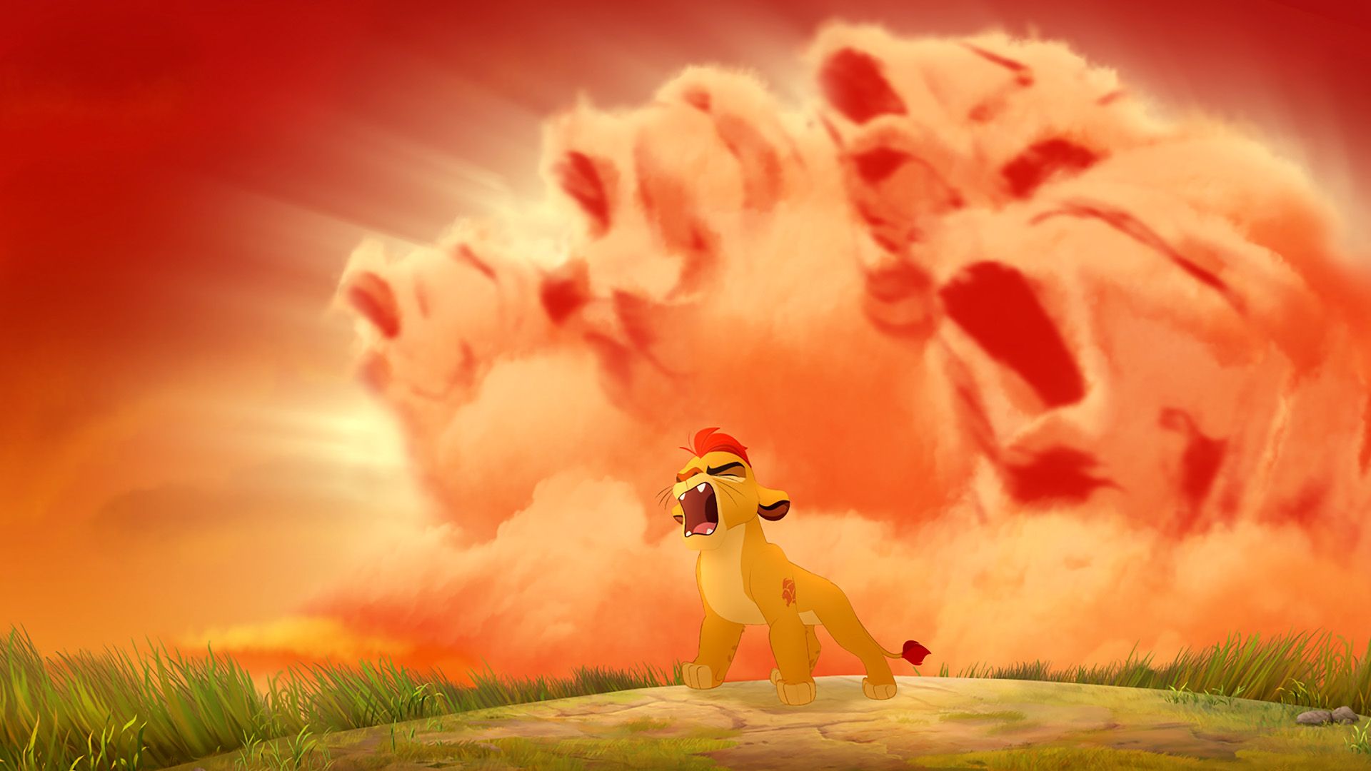 Wallpaper The Lion Guard animated TV series