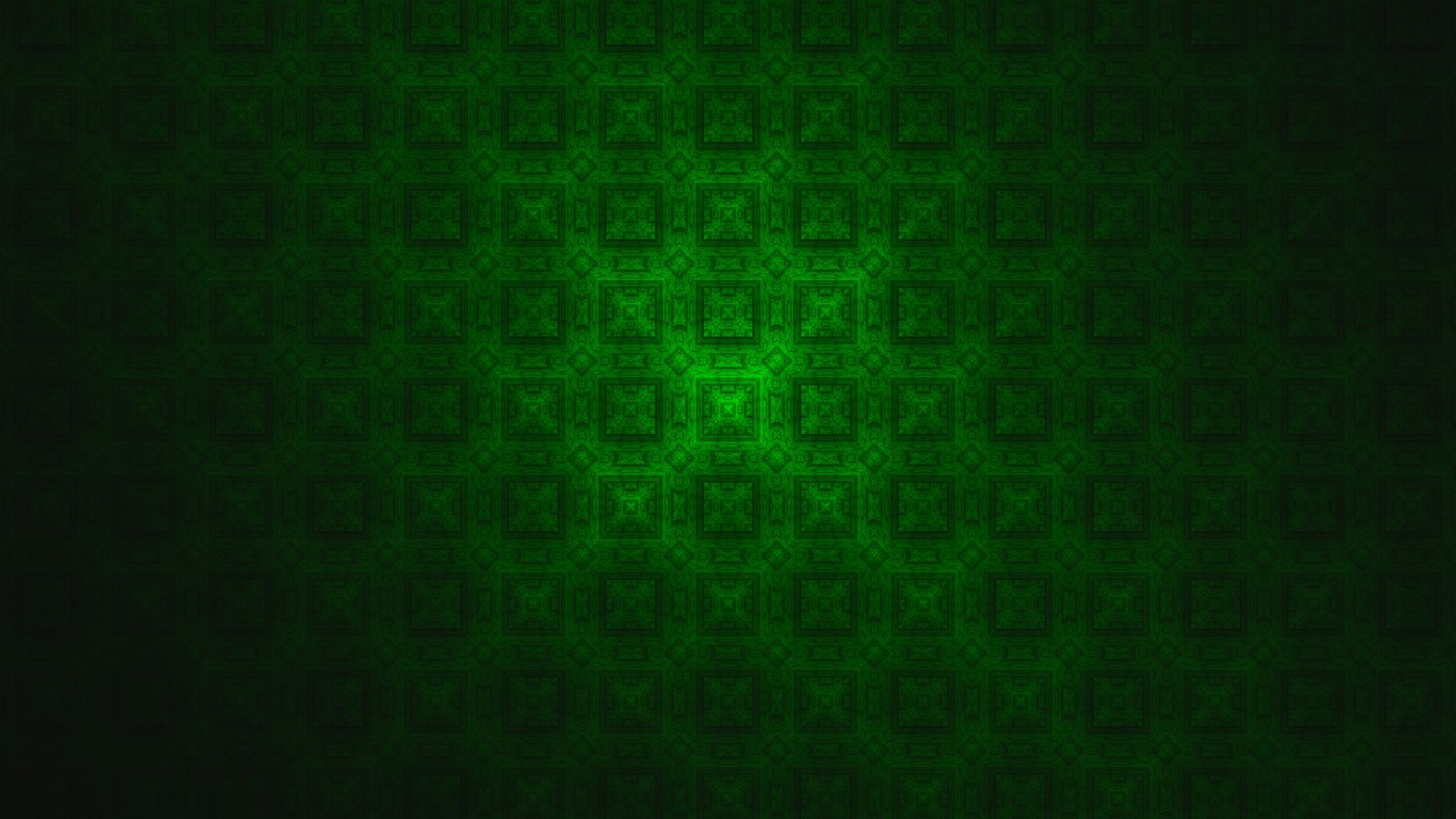 Wallpaper Fractal, green squares, abstract