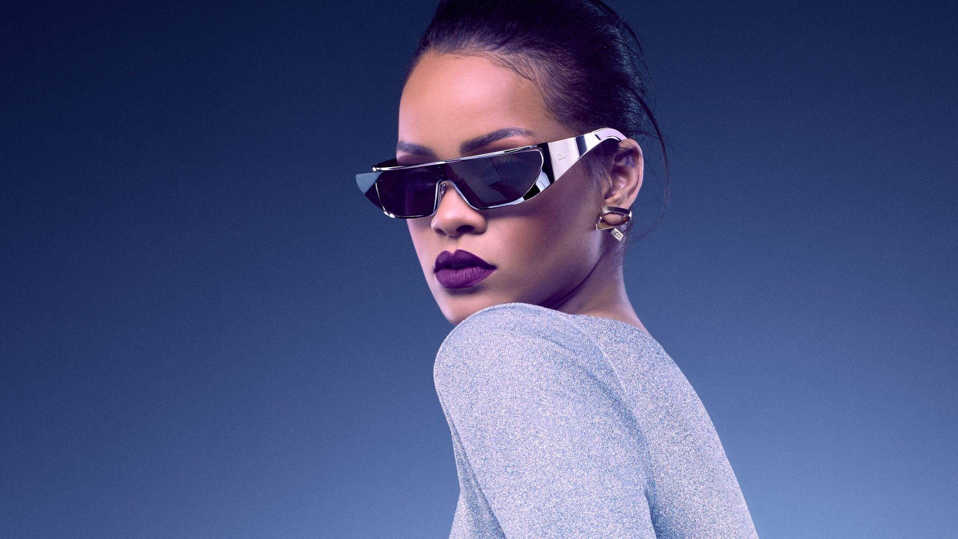 Wallpaper Rihanna, music, sunglasses
