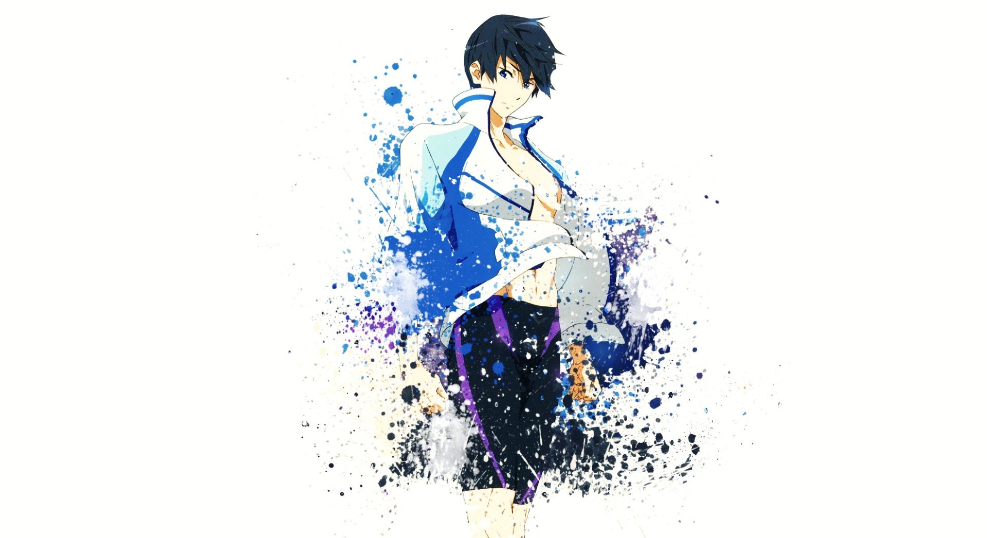 Wallpaper Free!, anime boy, art
