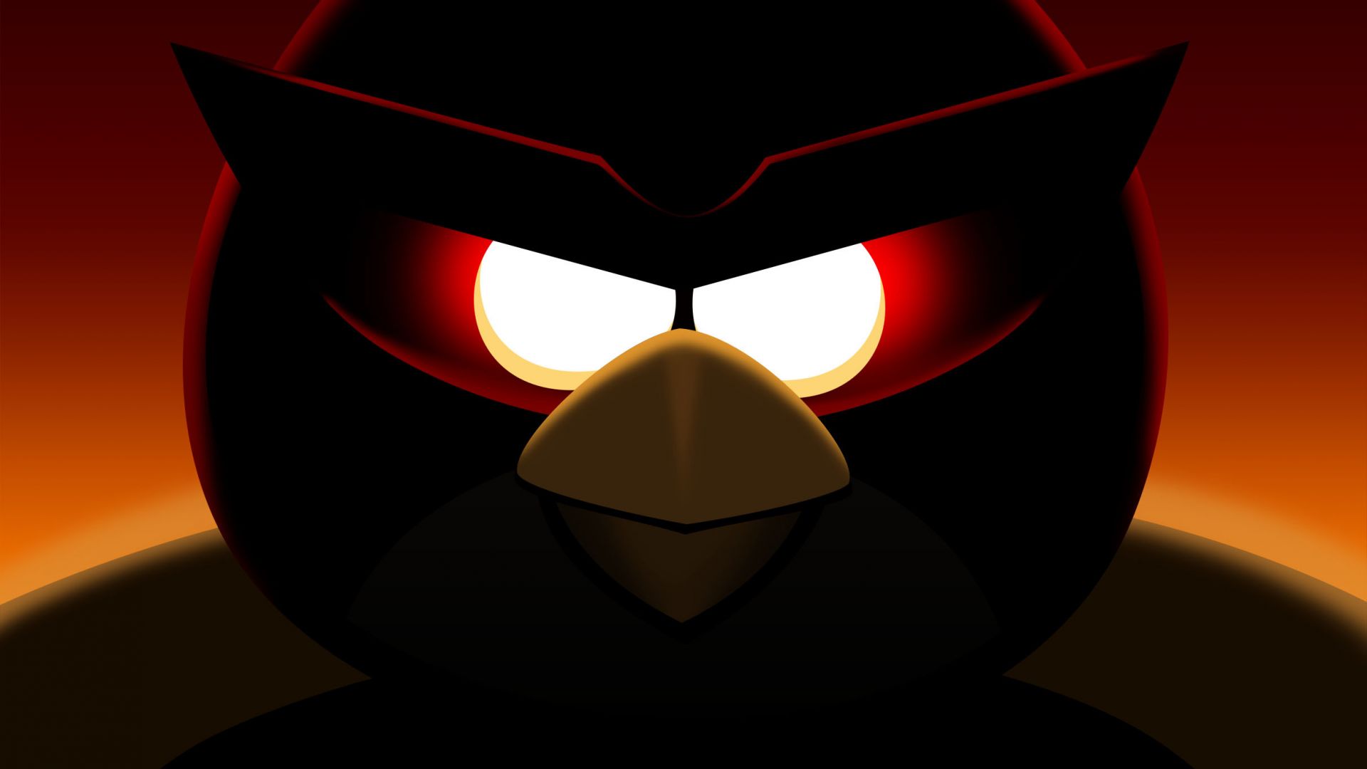 Wallpaper Angry birds, red 