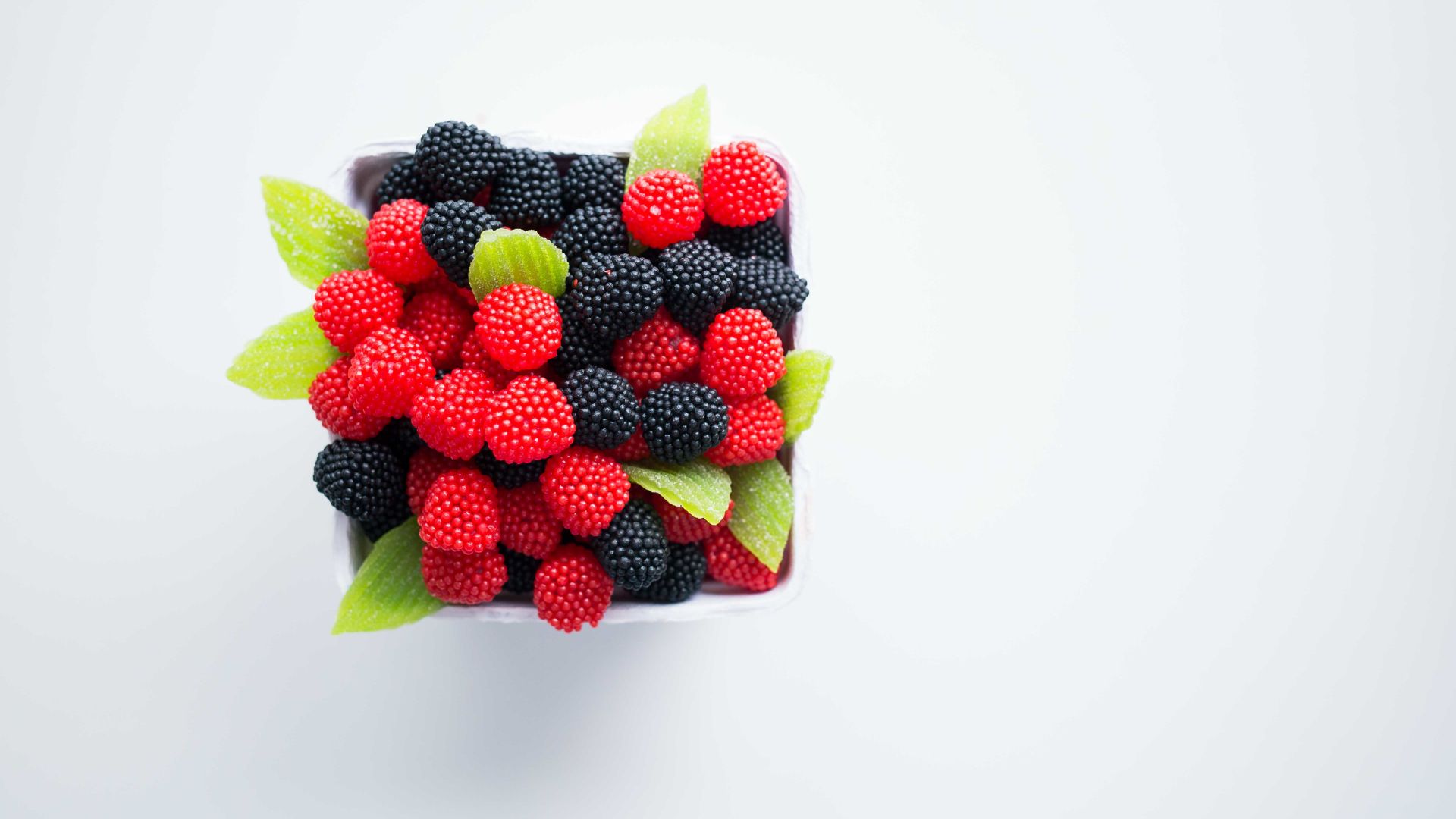 Wallpaper Marmalade, blackberry, raspberry, fruits