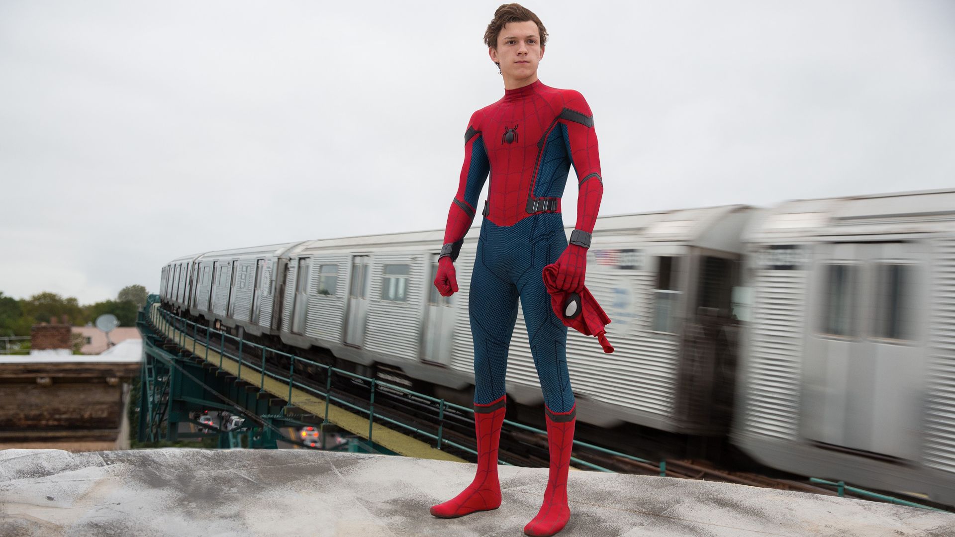Desktop Wallpaper Spiderman Homecoming 2017 Movie, Tom Holland, Hd Image,  Picture, Background, Hpu1ps