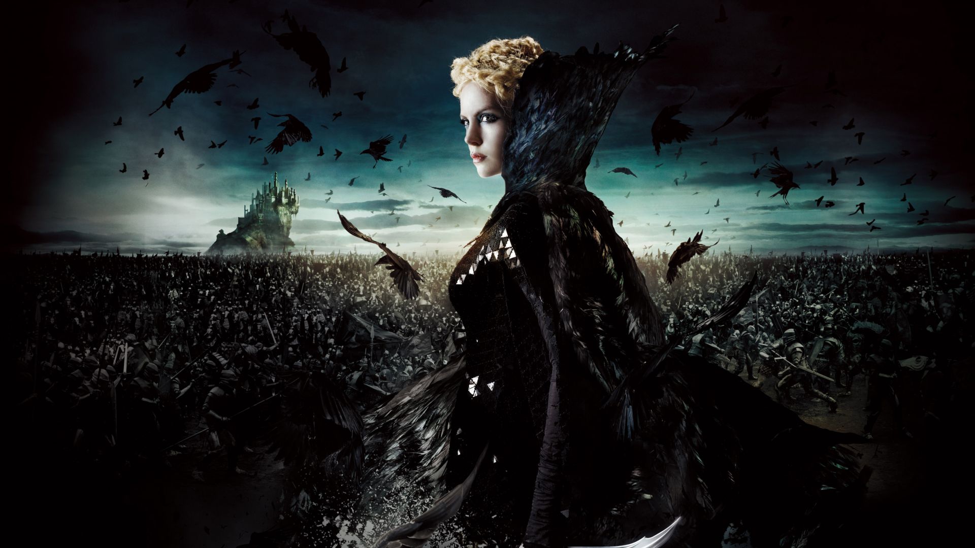 Wallpaper Snow White and the Huntsman movie, Charlize Theron, actress, Witch