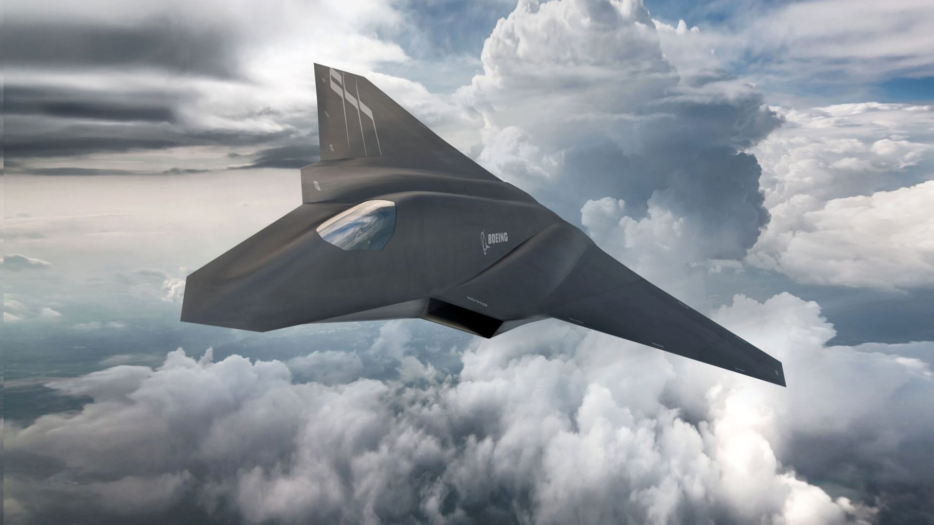 Wallpaper Boeing next gen fighter planes concept artwork