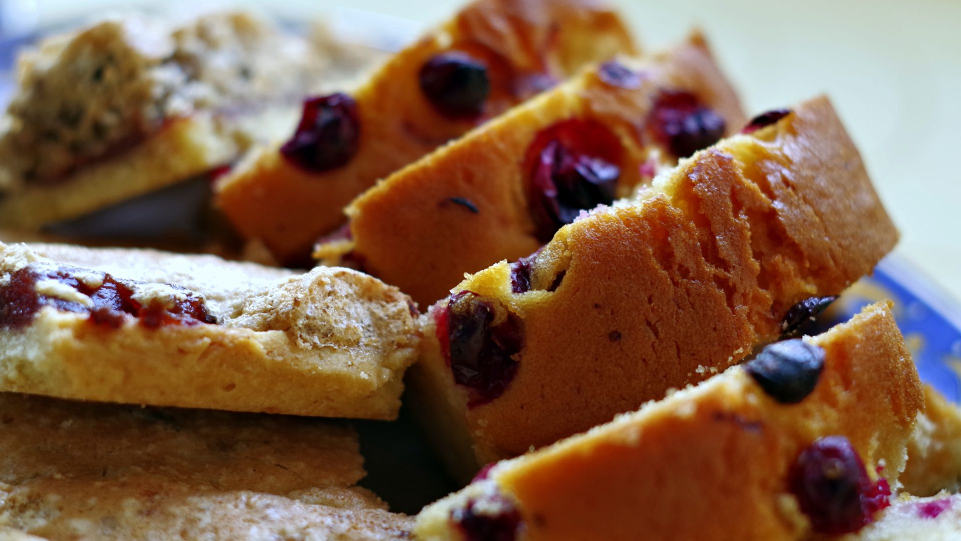 Wallpaper Cake berries nuts pastries