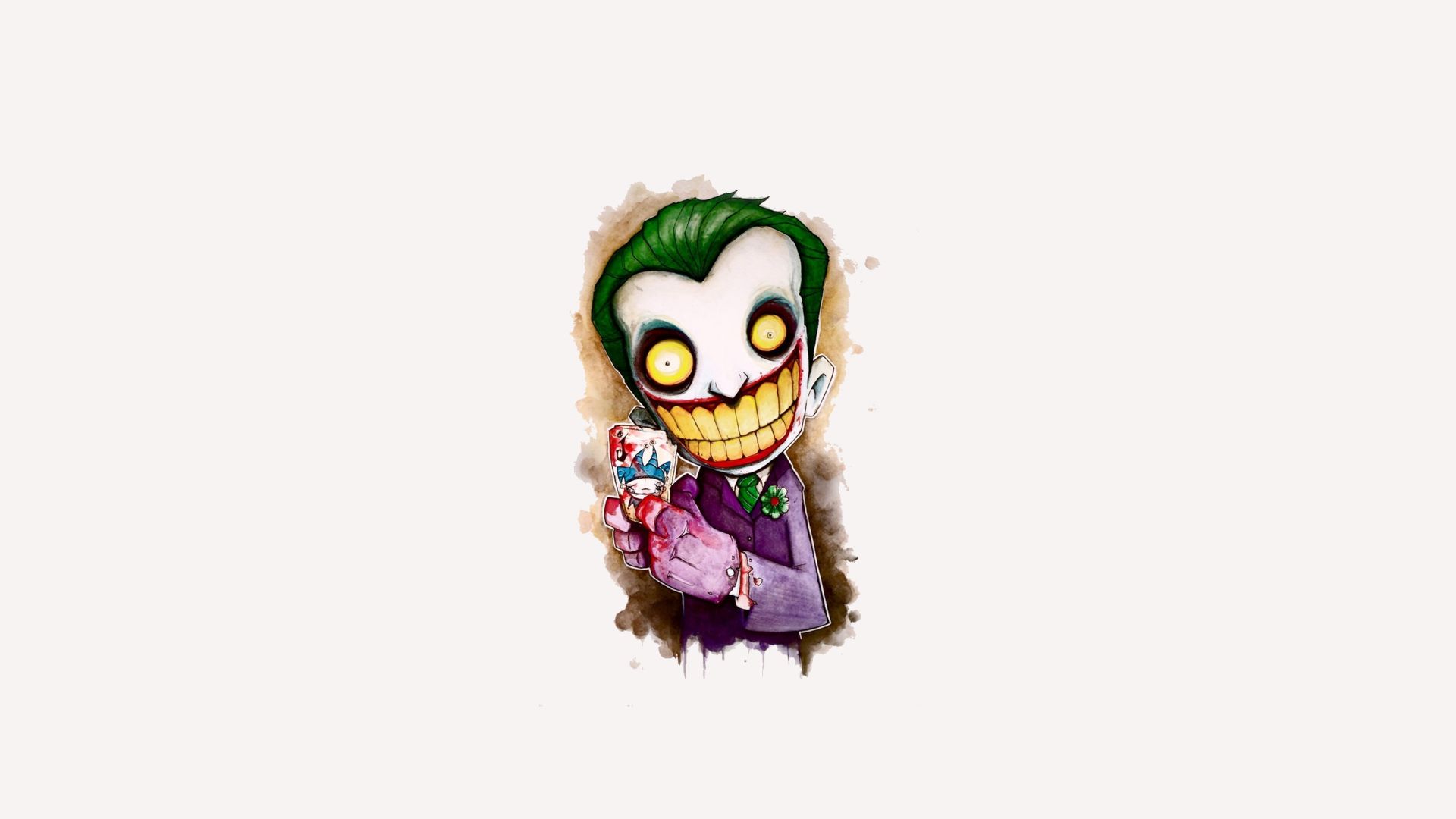 Wallpaper Joker, cartoon, artwork, 4k