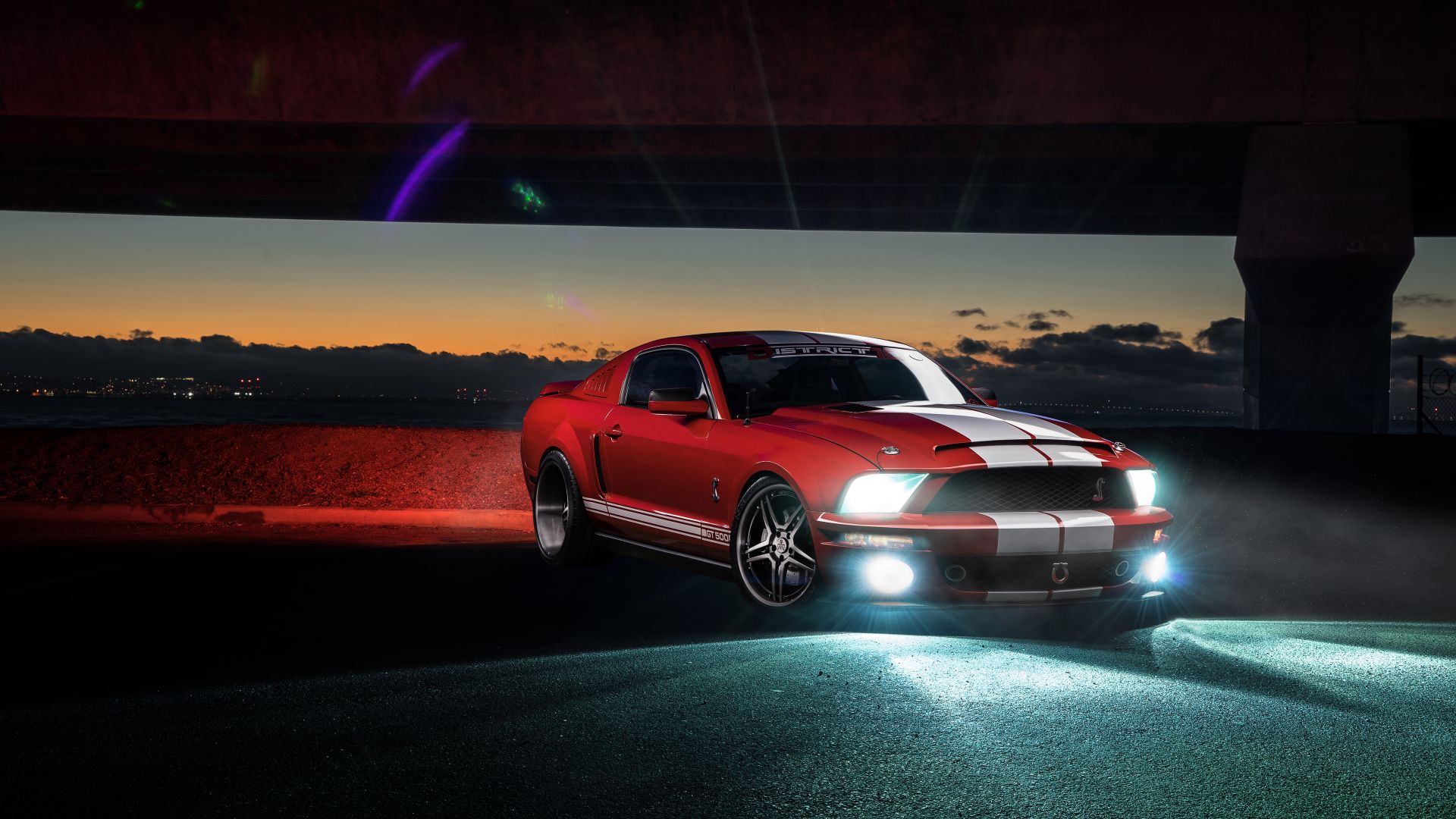 Wallpaper Ford mustang Shelby GT500 car
