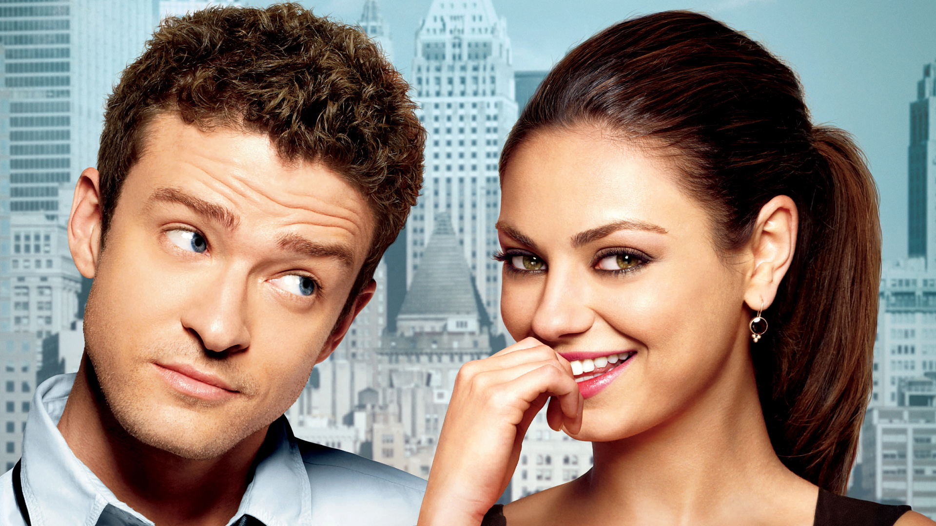 Wallpaper Justin Timberlake & Mila Kunis in Friends with Benefits movie