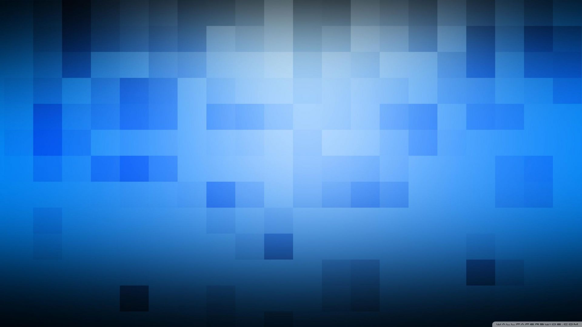 Wallpaper Blue pixel abstract pattern