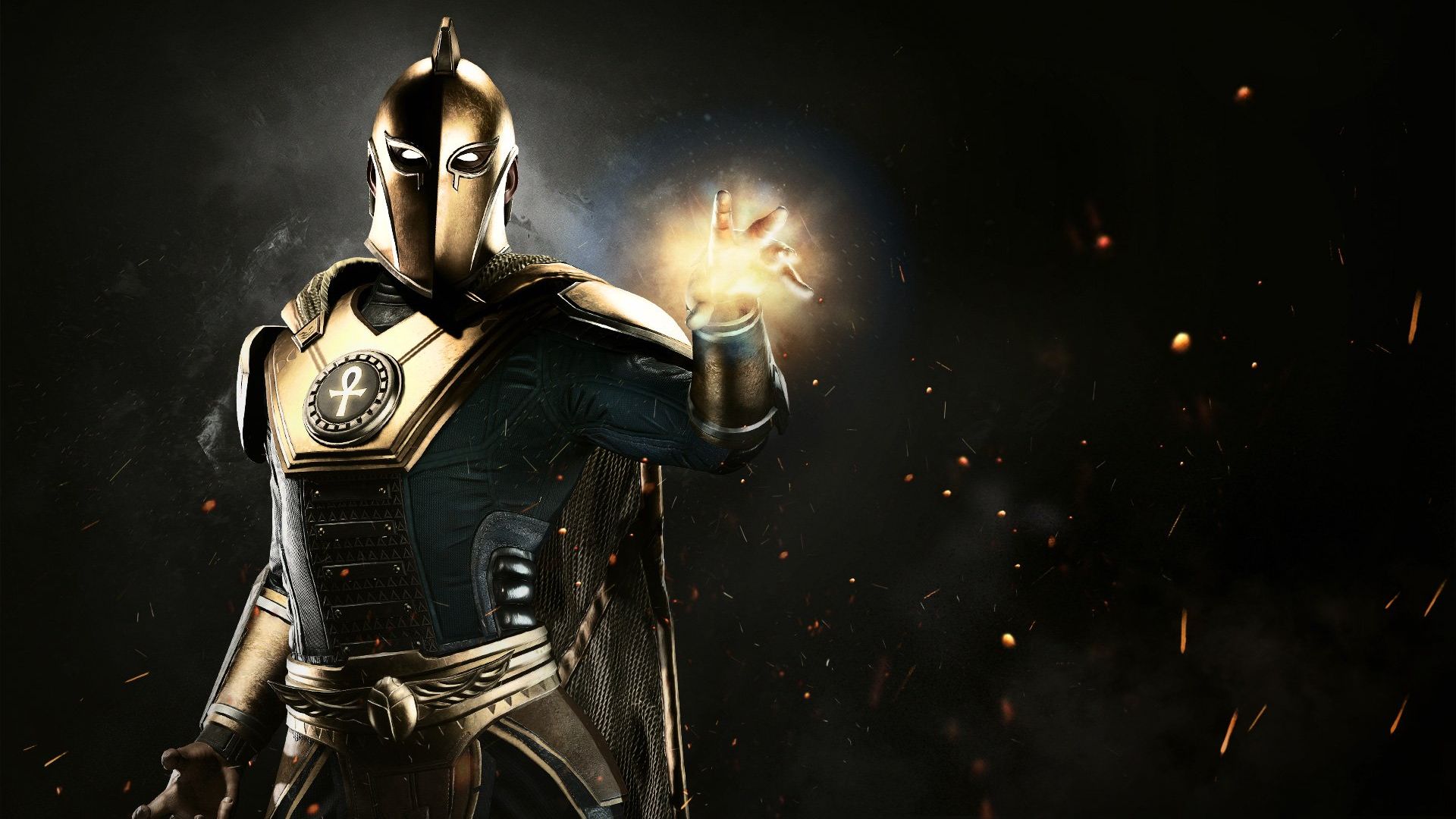 Wallpaper Doctor Fate, Injustice 2 video game wallpaper