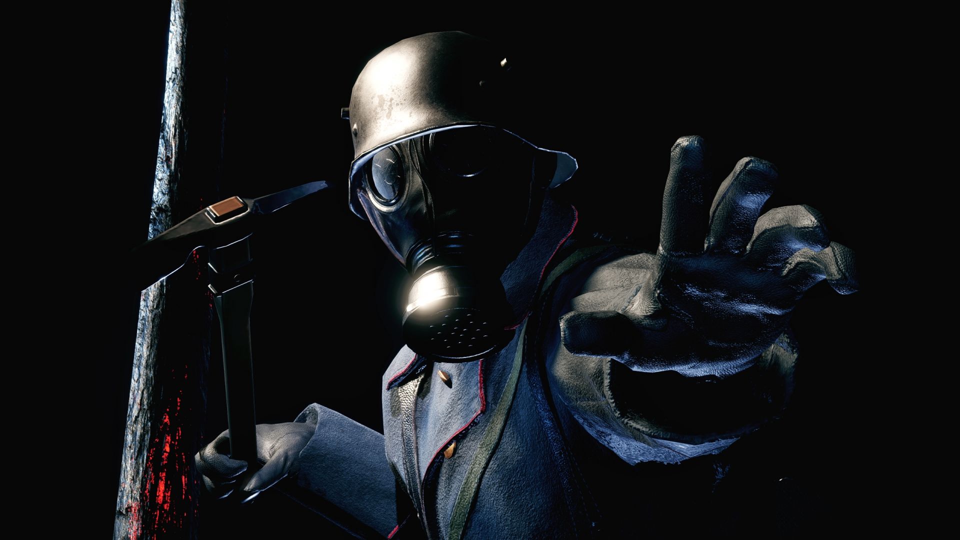 Wallpaper Battlefield 1, game, gas mask, soldier