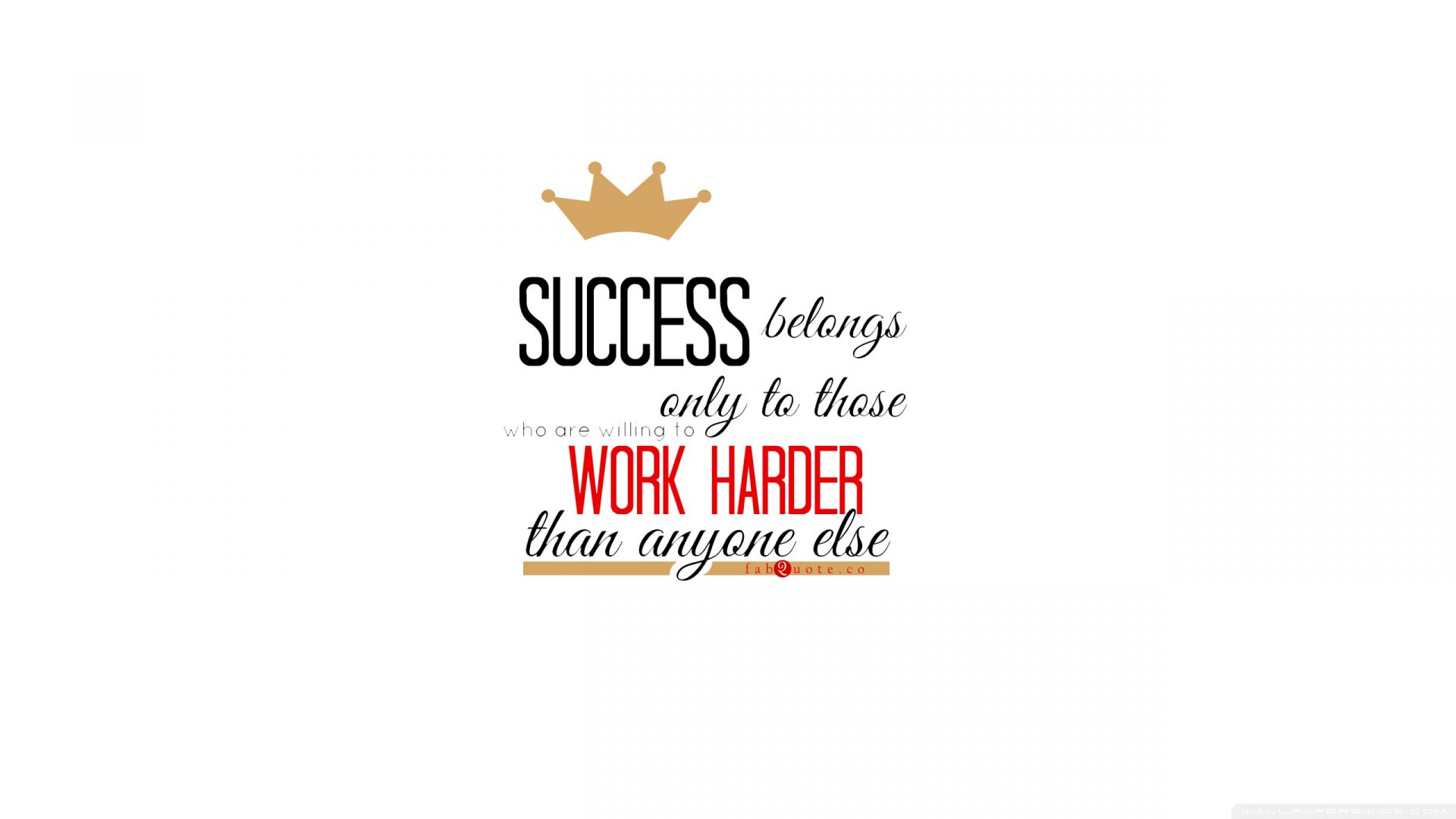 Wallpaper Quote about success