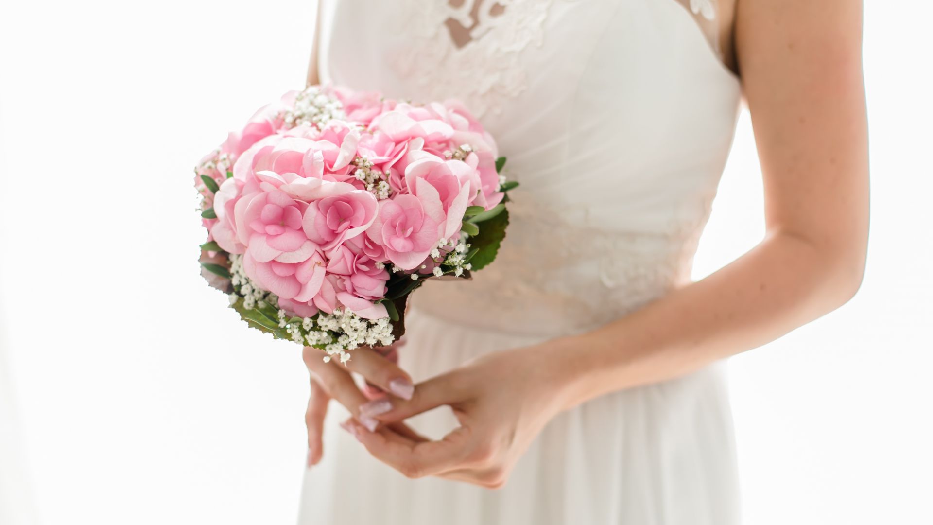 Wallpaper Wedding bouquets, flowers, pink