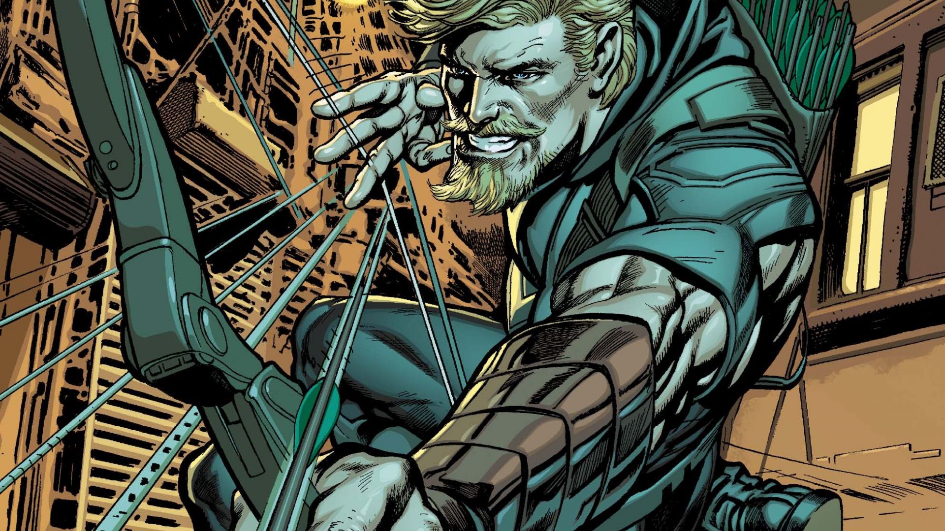 Wallpaper Green arrow, superhero, comics