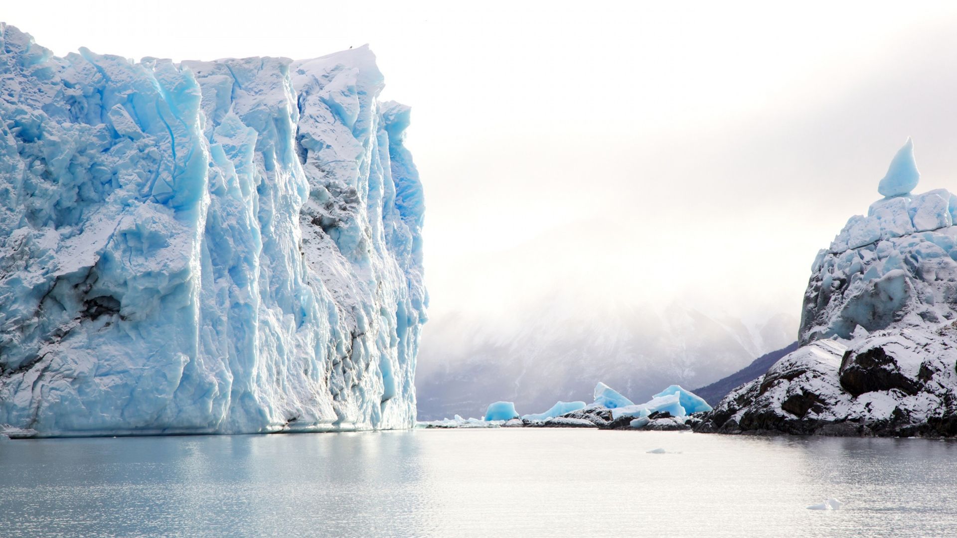 Wallpaper Iceberg of glacier