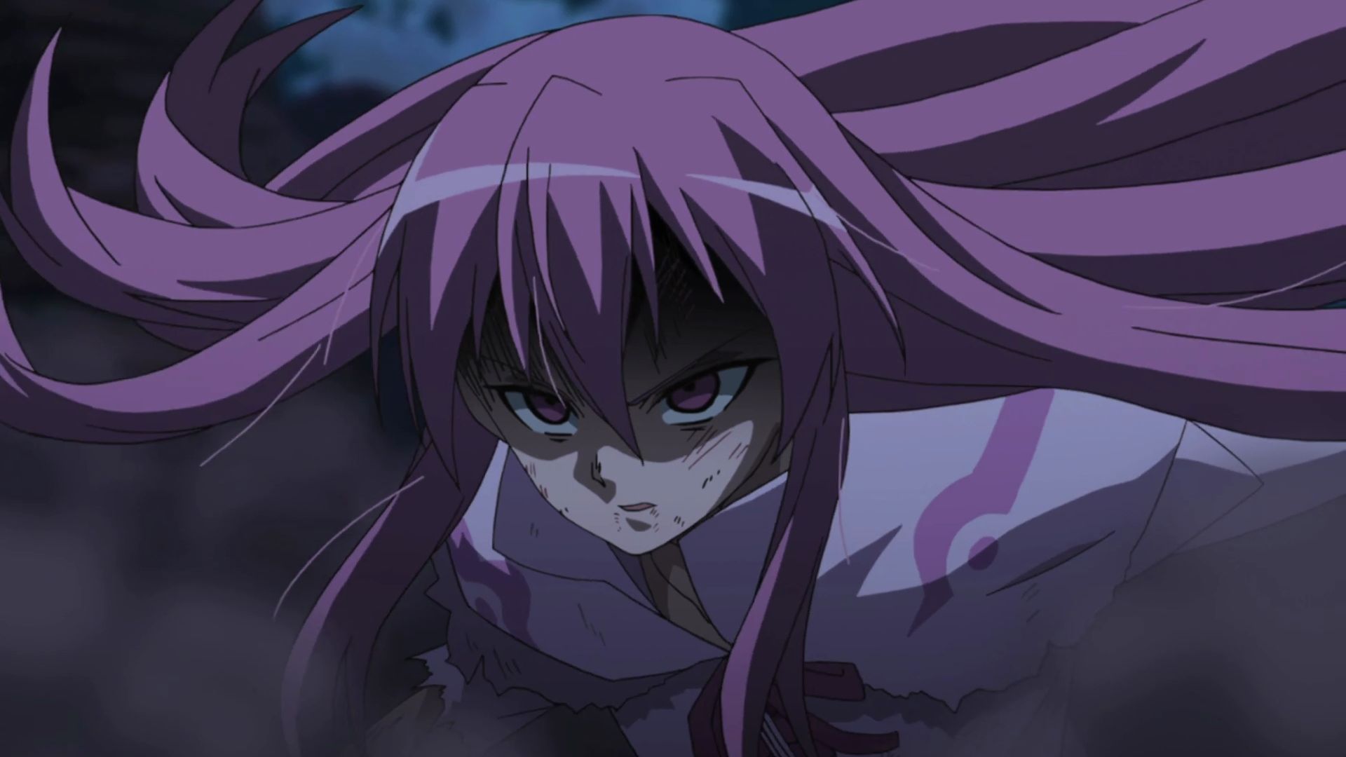 Wallpaper Mine, Akame Ga Kill!, anime girl, purple