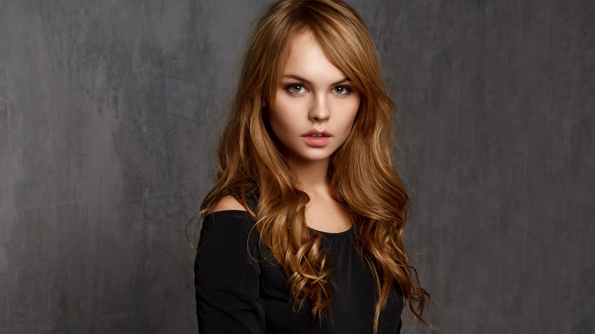 Wallpaper Anastasiya scheglova, long hair, red head, girl model