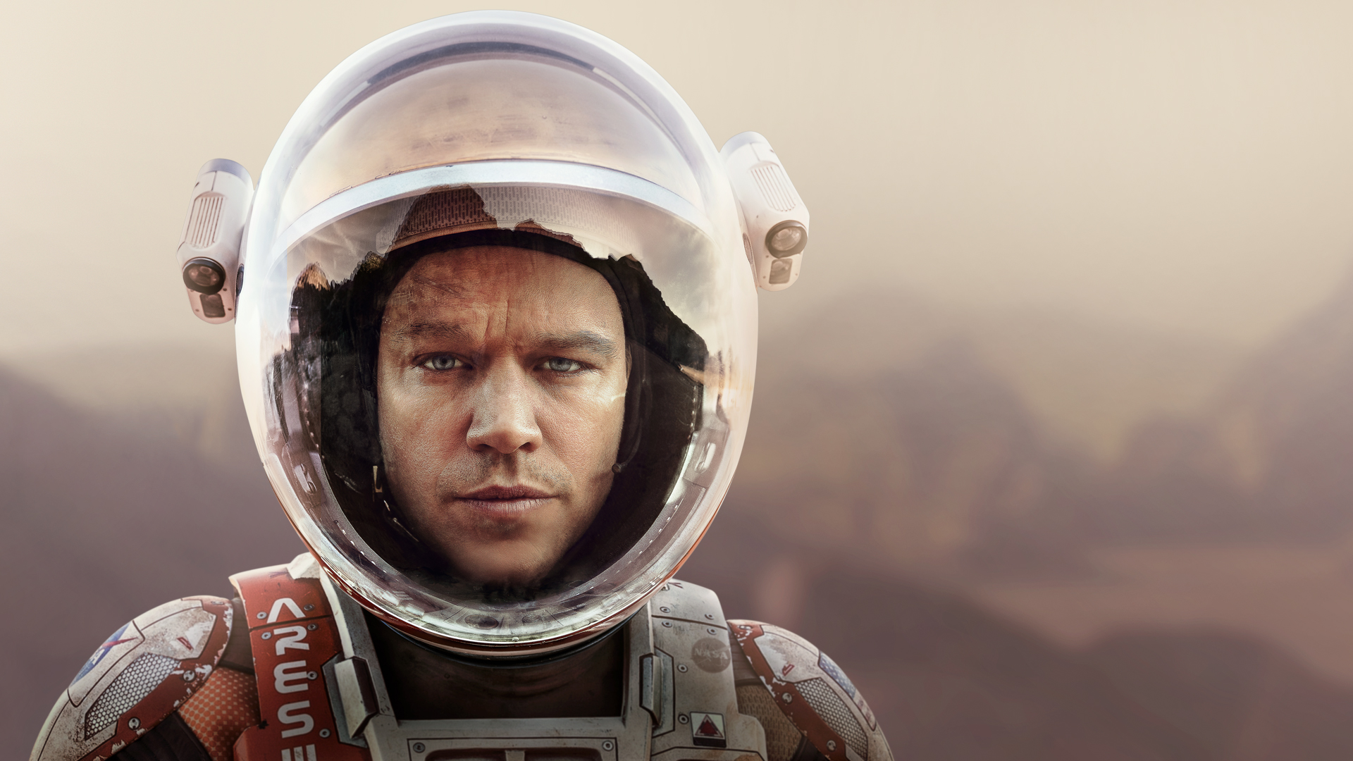 Wallpaper The Martian, 2015 movie, Matt Damon