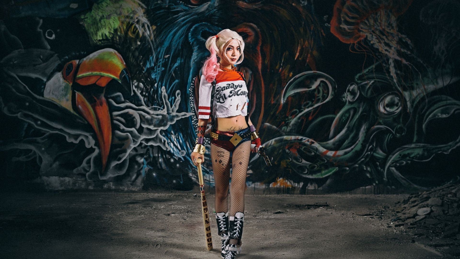 Wallpaper Harley Quinn, girl, model, cosplay
