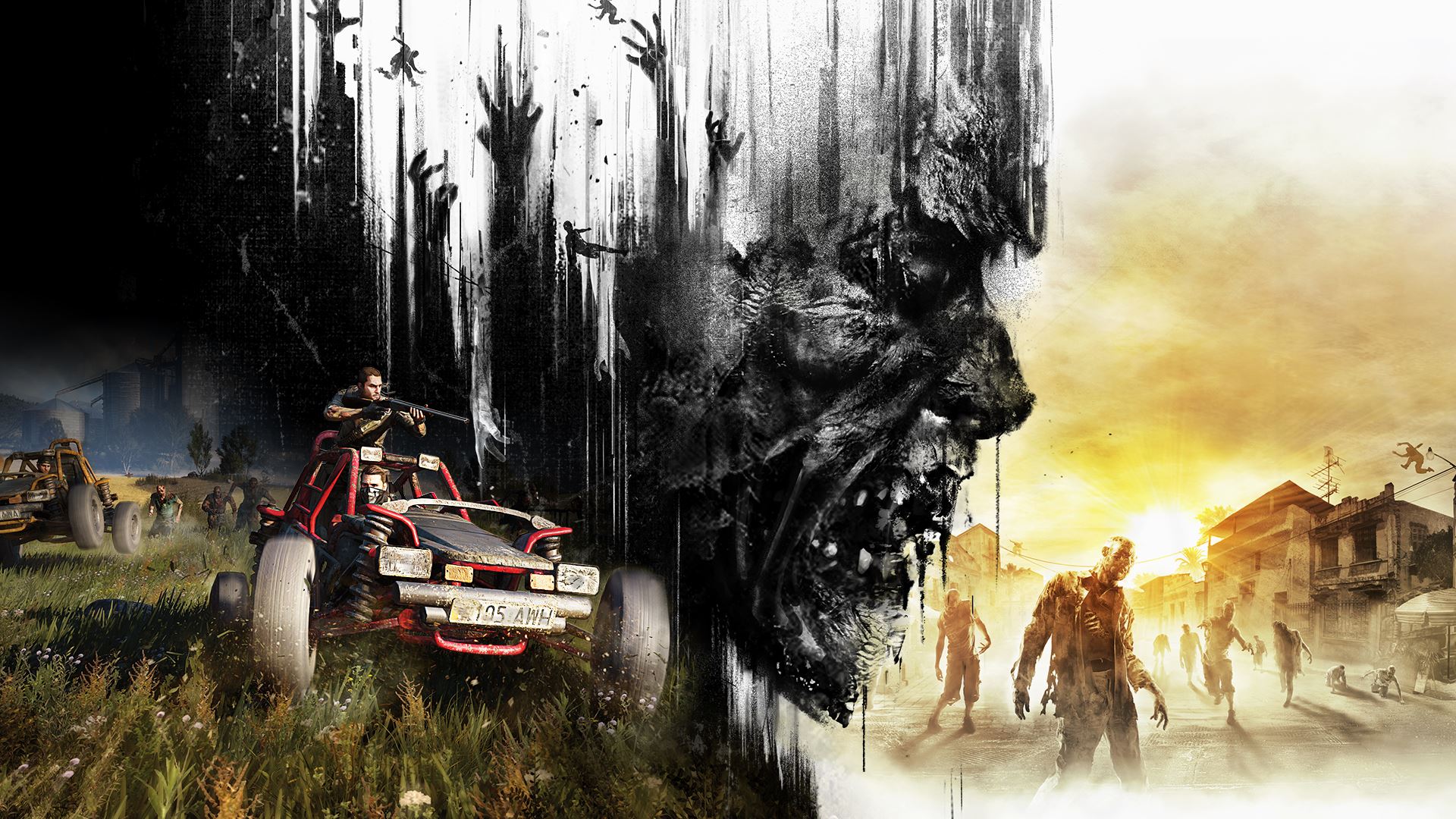 Wallpaper Dying Light: The Following, video game, zombie