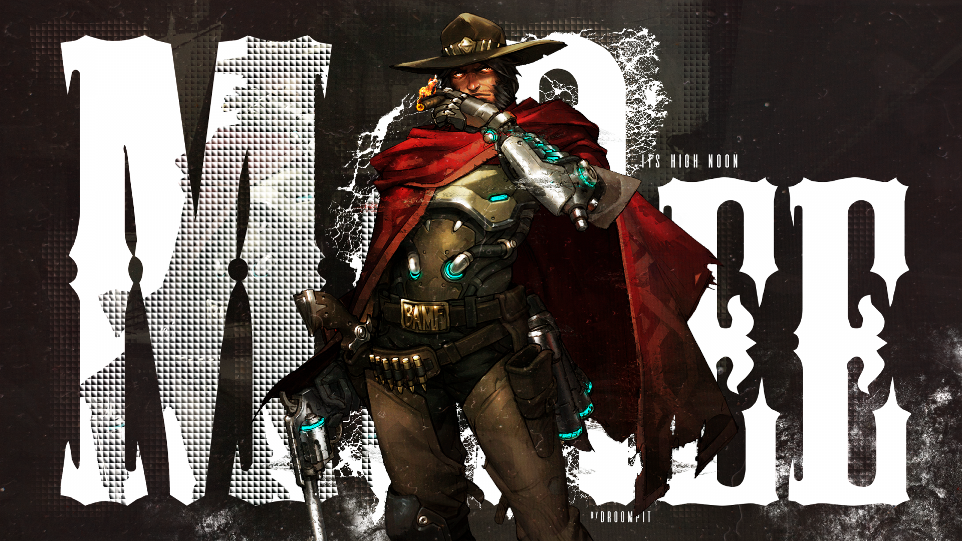 Wallpaper Mcree from overwatch