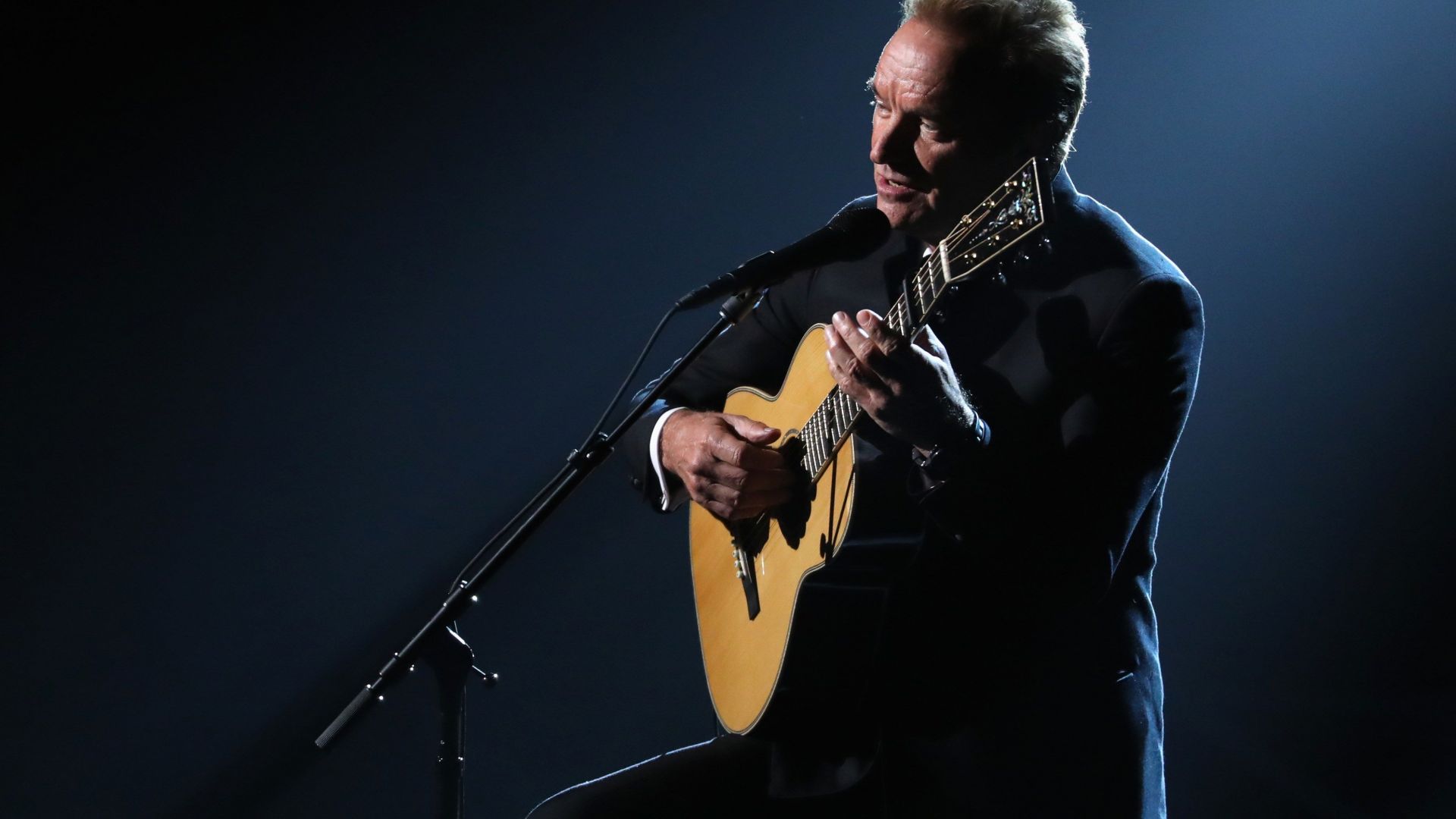 Wallpaper Sting, English musician, performance, Oscars 2017