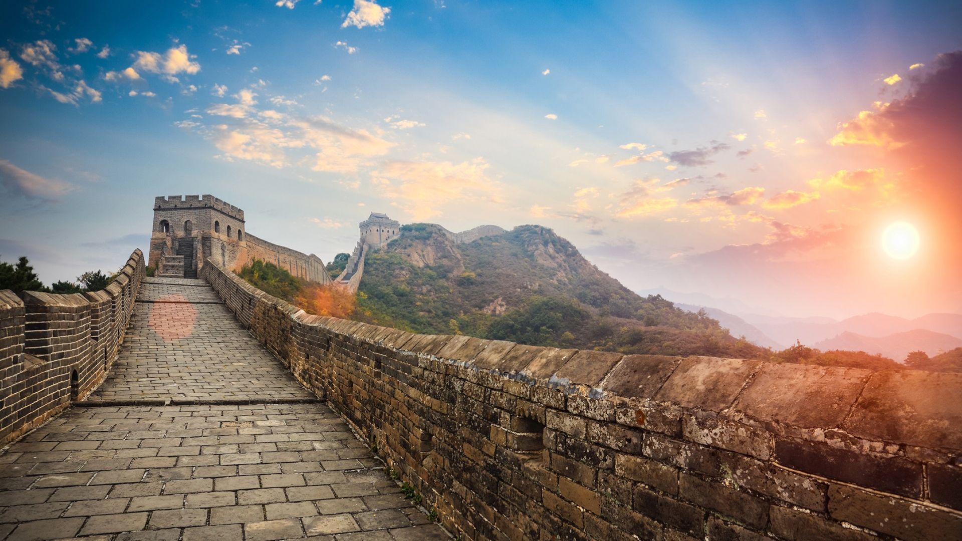 Desktop Wallpaper Great Wall Of China, Hd Image, Picture, Background, K Gkdf