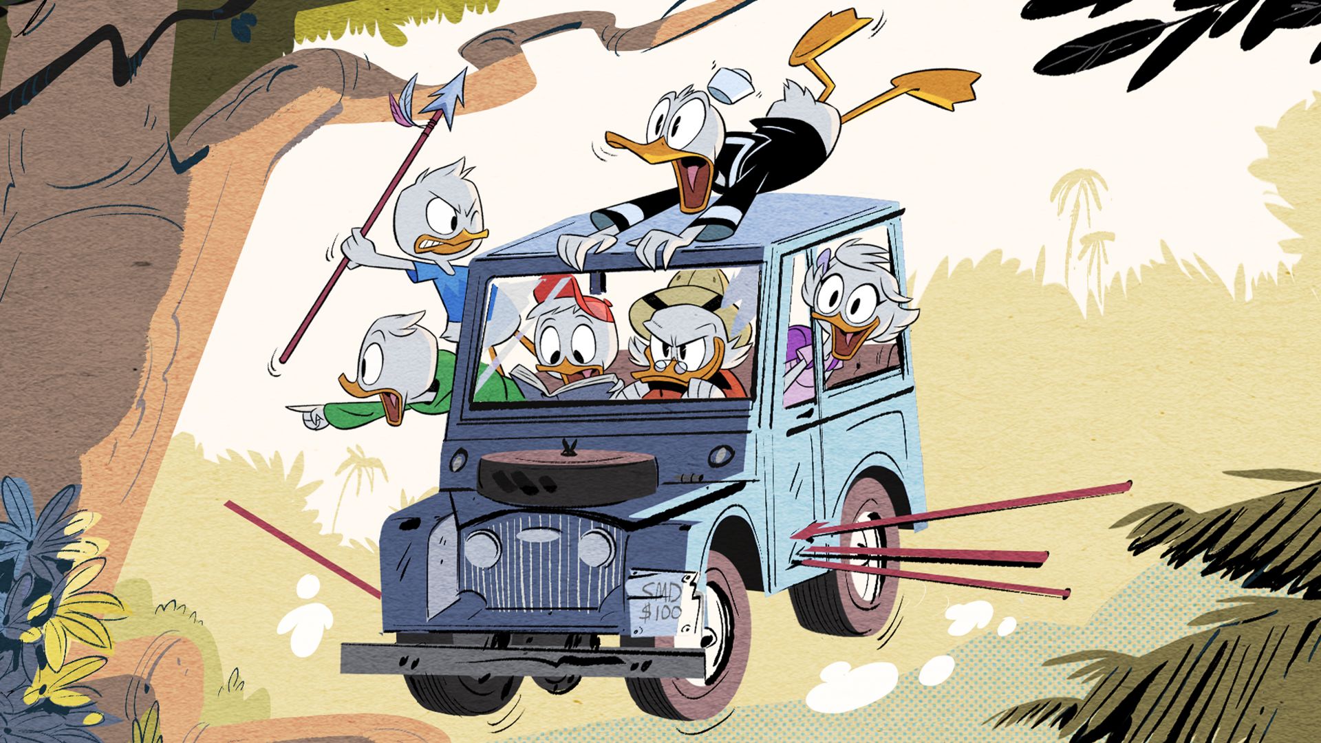 Desktop Wallpaper Ducktales 2017 Cartoon Tv Series, Hd Image, Picture,  Background, Kdq2bc