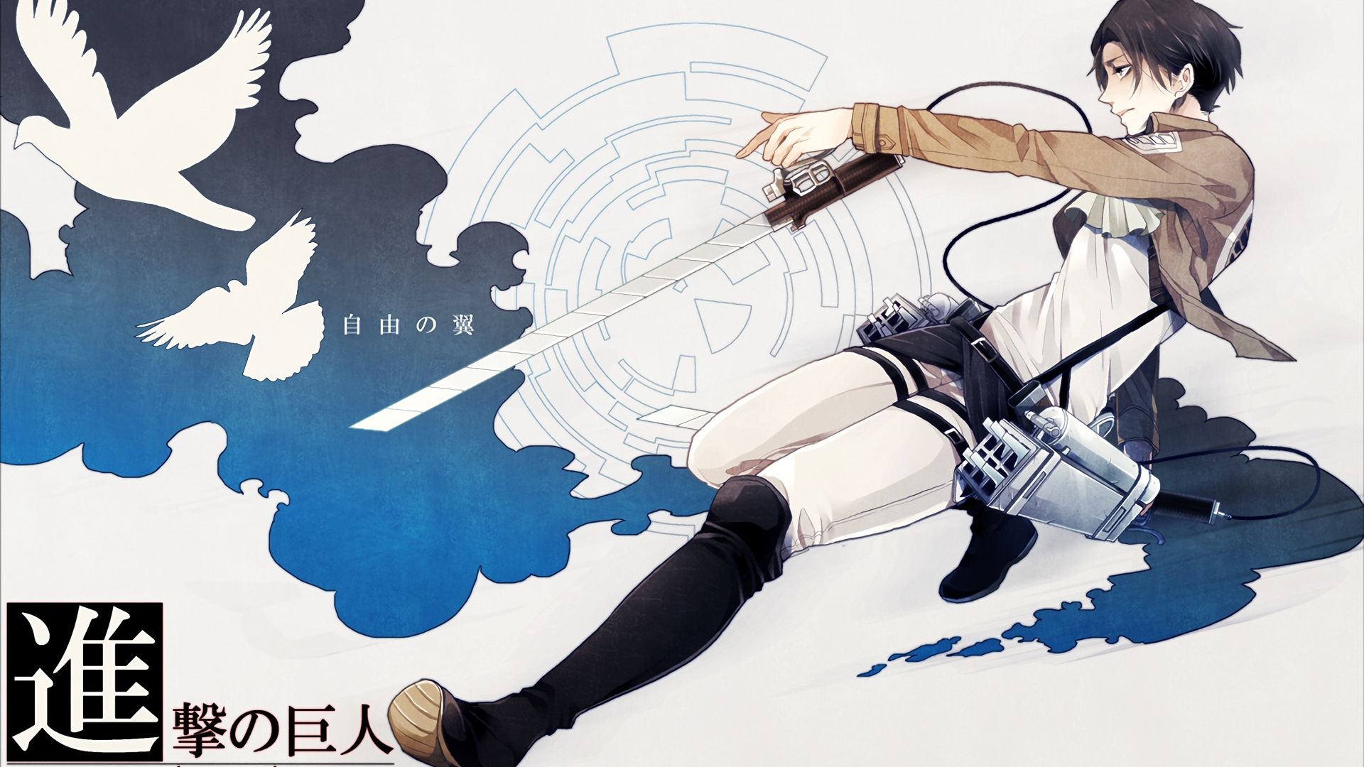Desktop Wallpaper Levi Ackerman Attack On Titan Anime Hd Image Picture Background Kgw Cg